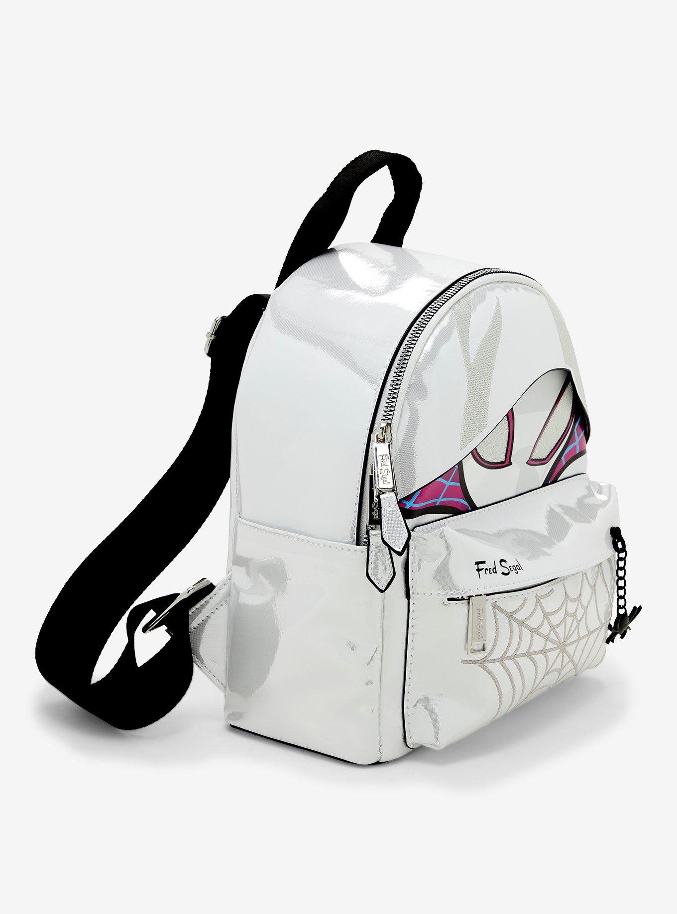 Fred Segal Marvel Spider-Man Spider-Gwen Figural Mini Backpack, , alternate