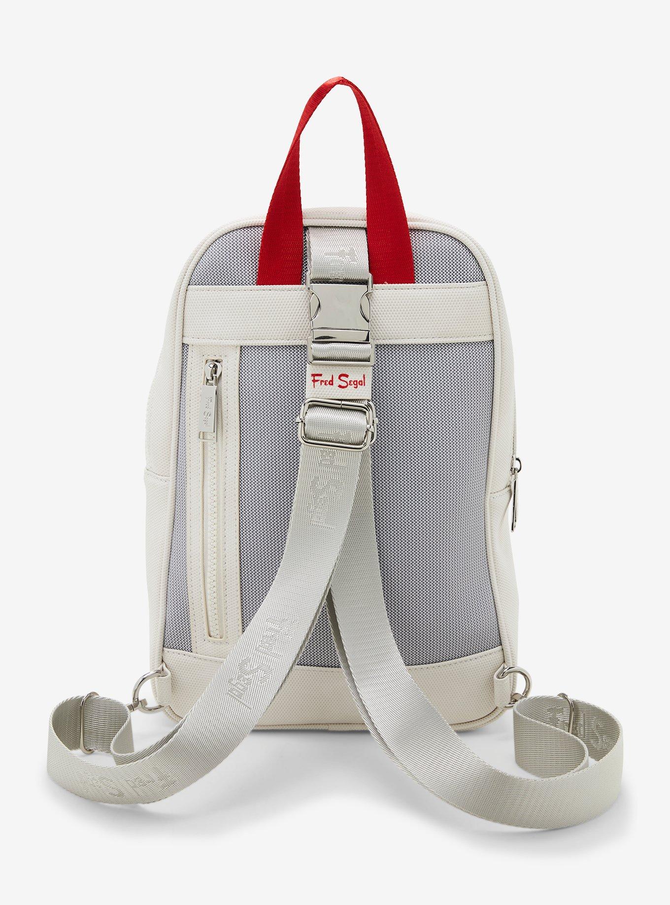 Fred Segal Marvel Logo Sling Mini Backpack, , alternate