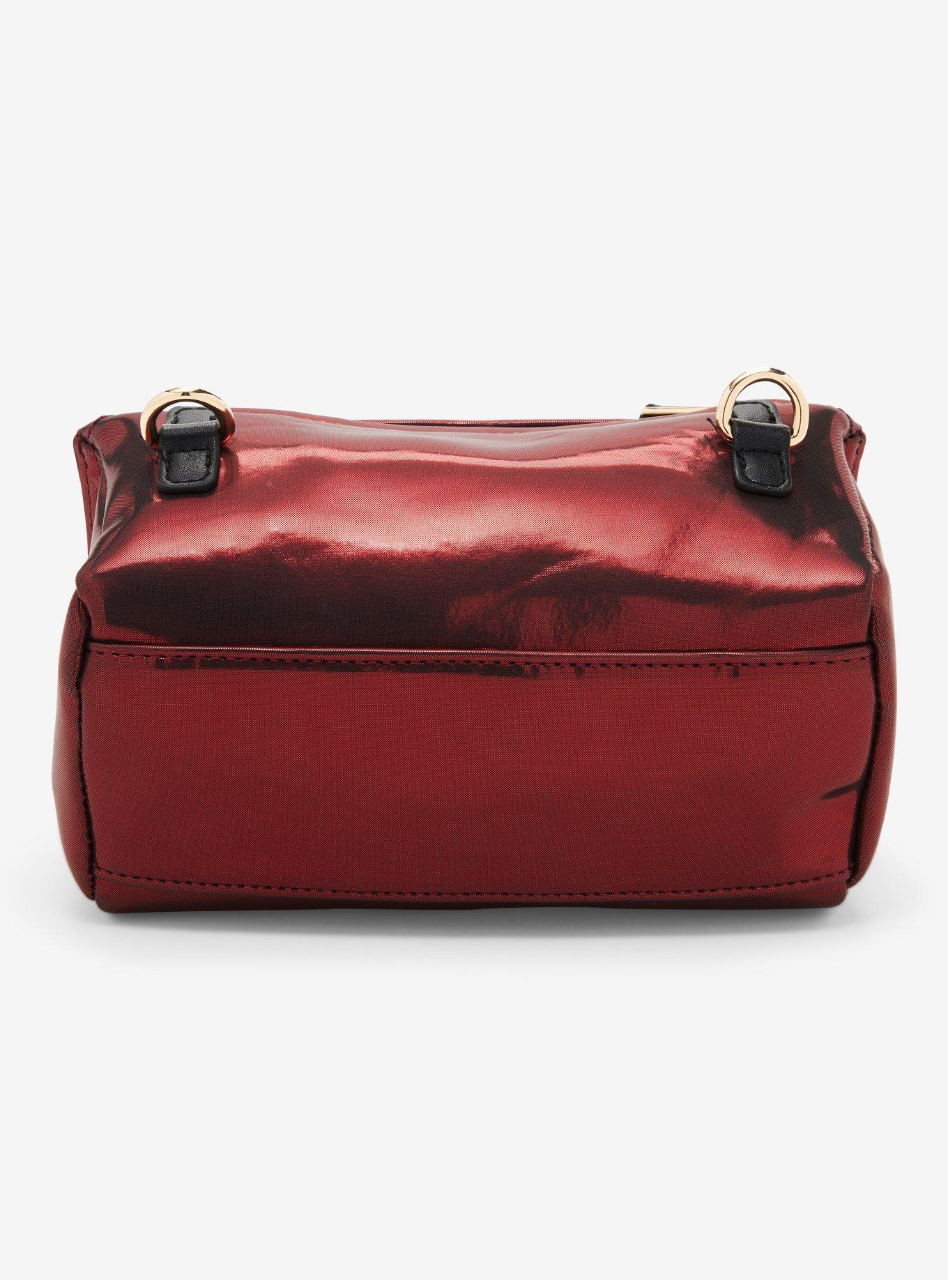 Fred Segal Marvel Logo Metallic Crossbody, , alternate