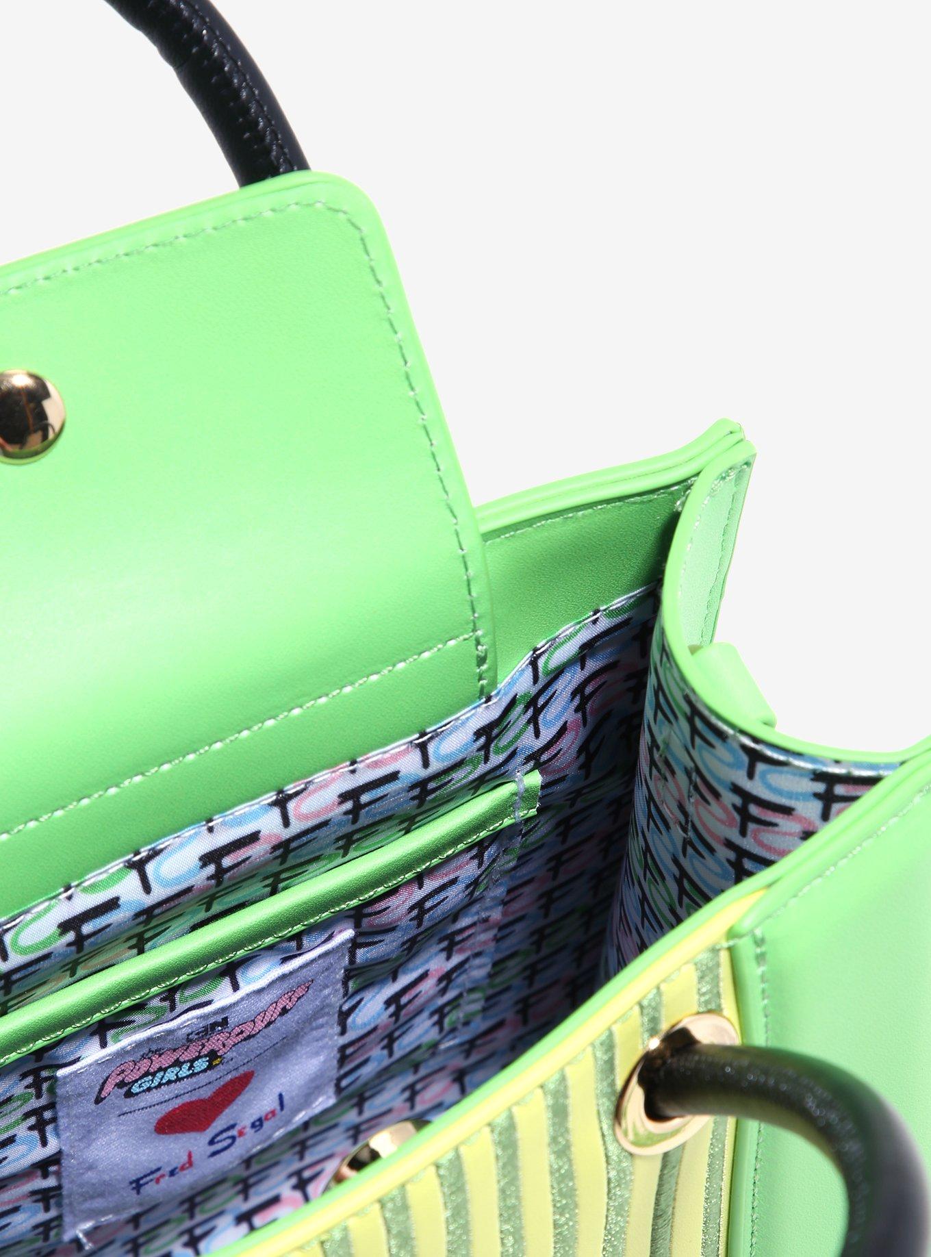 Fred Segal The Powerpuff Girls Buttercup Crossbody Bag, , alternate