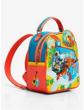 Disney Lilo & Stitch Isometric House Mini Backpack - BoxLunch Exclusive, , hi-res