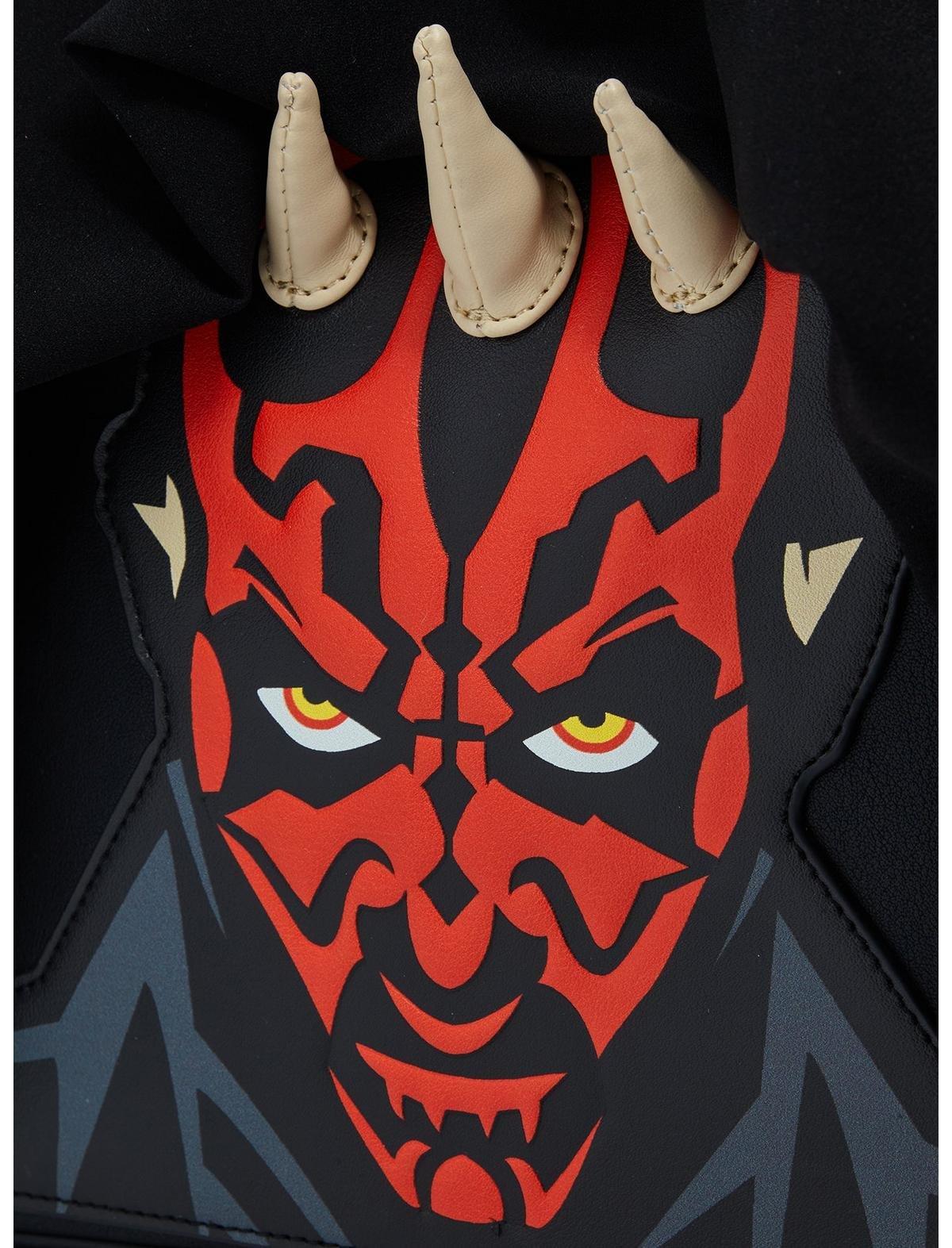 Our Universe Star Wars: Episode I - The Phantom Menace Darth Maul Crossbody Bag - BoxLunch Exclusive, , alternate