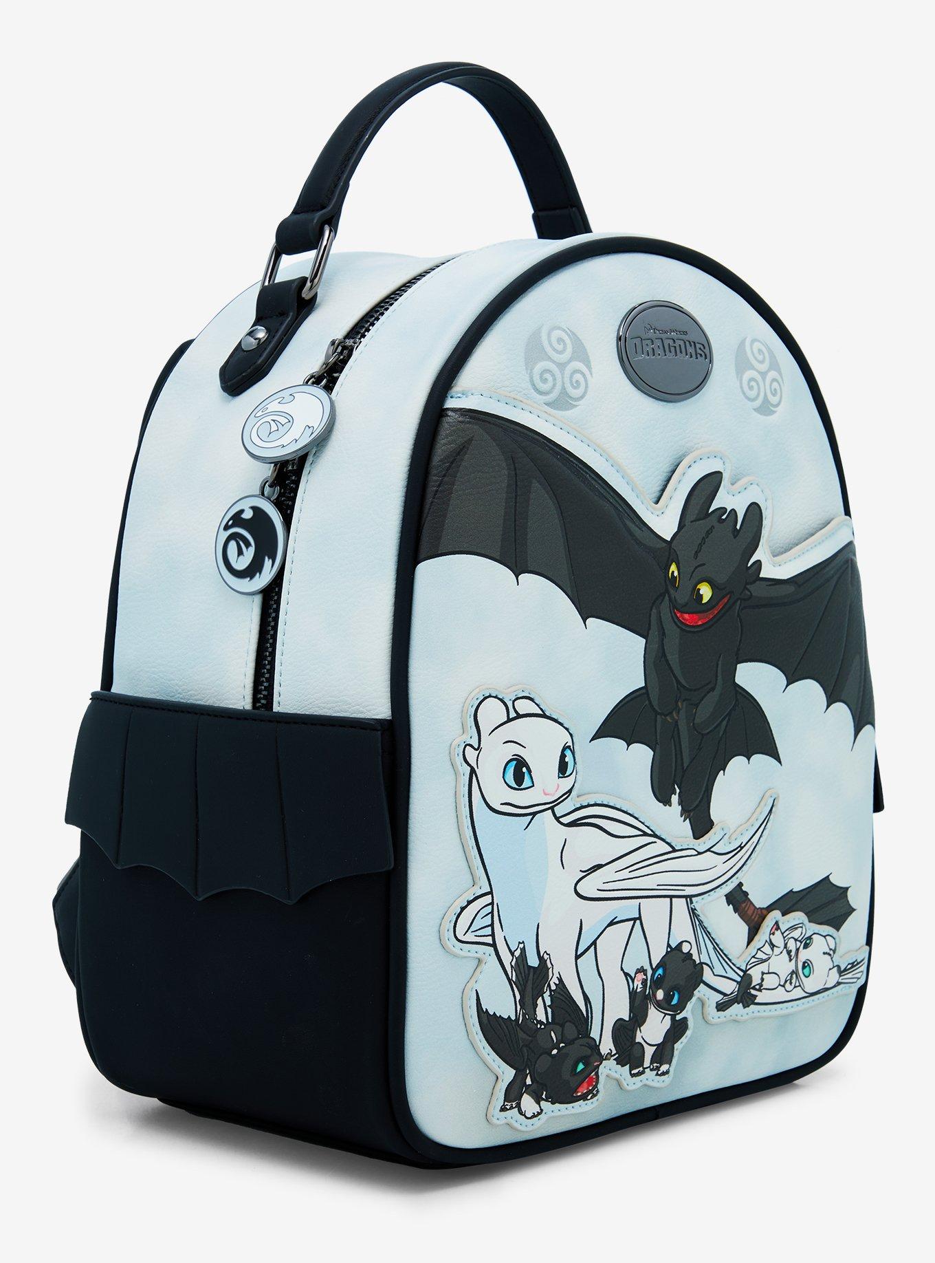 Dreamworks How to Train Your Dragon Toothless and Light Fury Family Mini Backpack - BoxLunch Exclusive