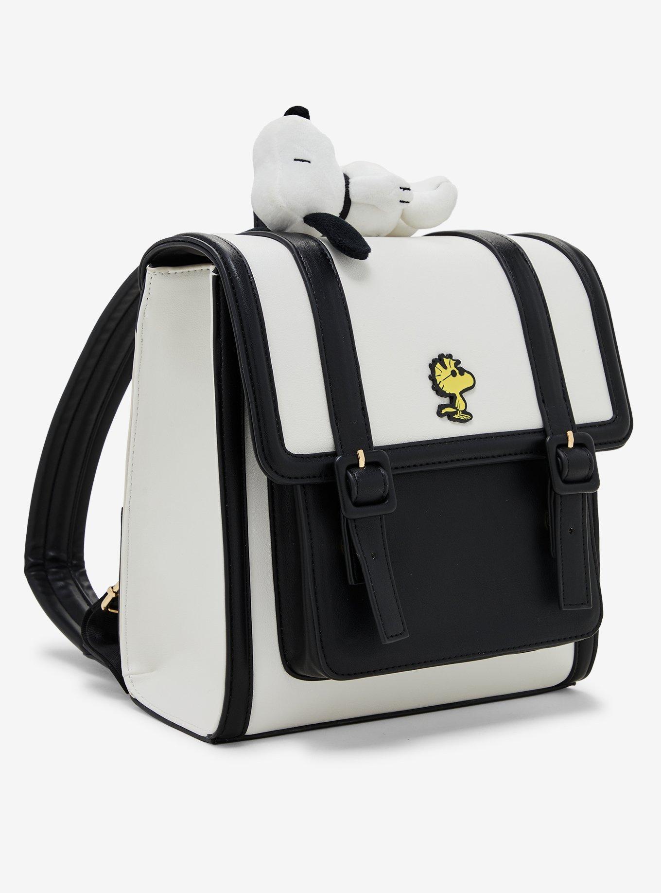 Peanuts Snoopy and Woodstock Buckle Mini Backpack - BoxLunch Exclusive, , alternate