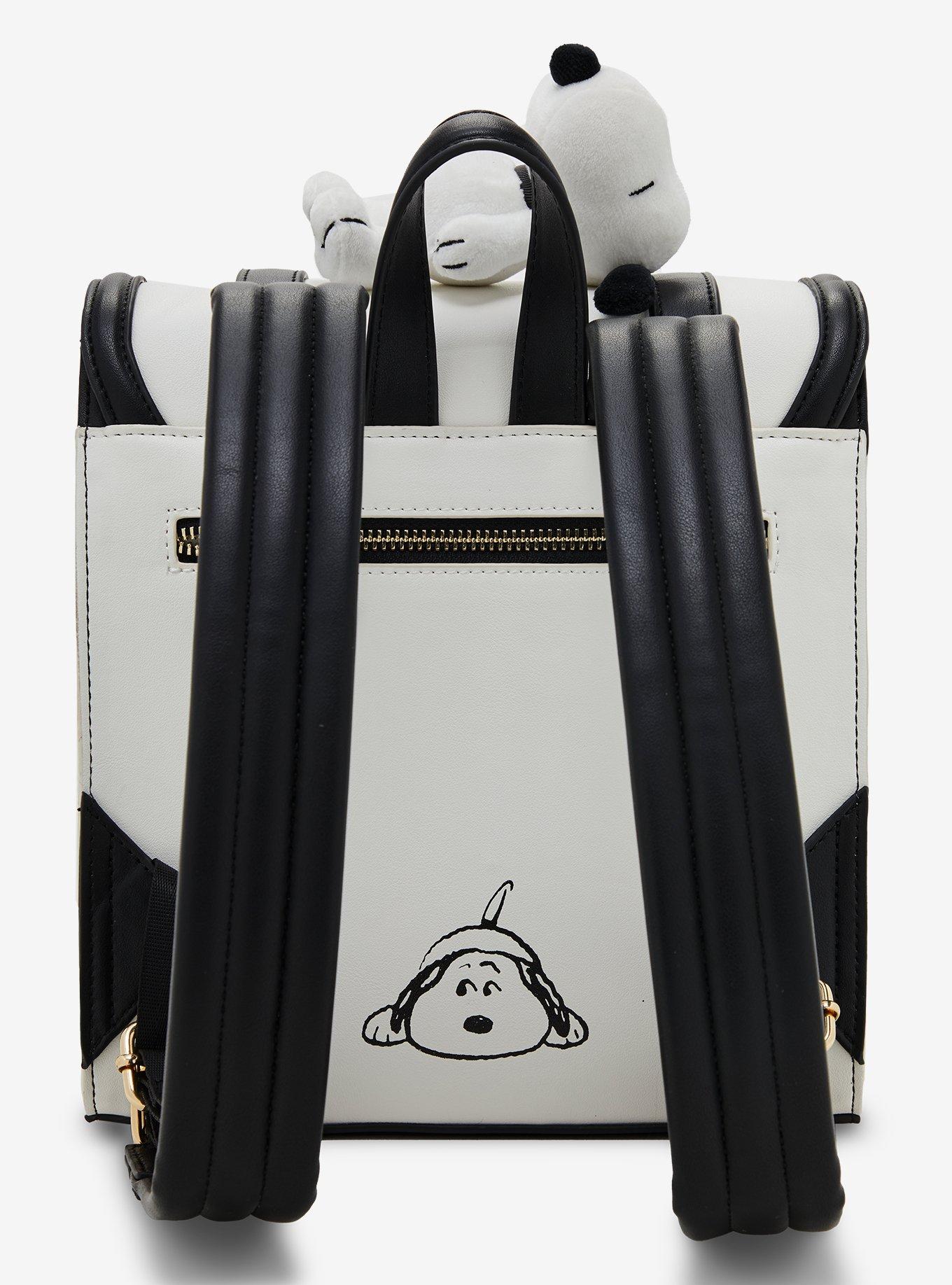 Peanuts Snoopy and Woodstock Buckle Mini Backpack - BoxLunch Exclusive, , alternate