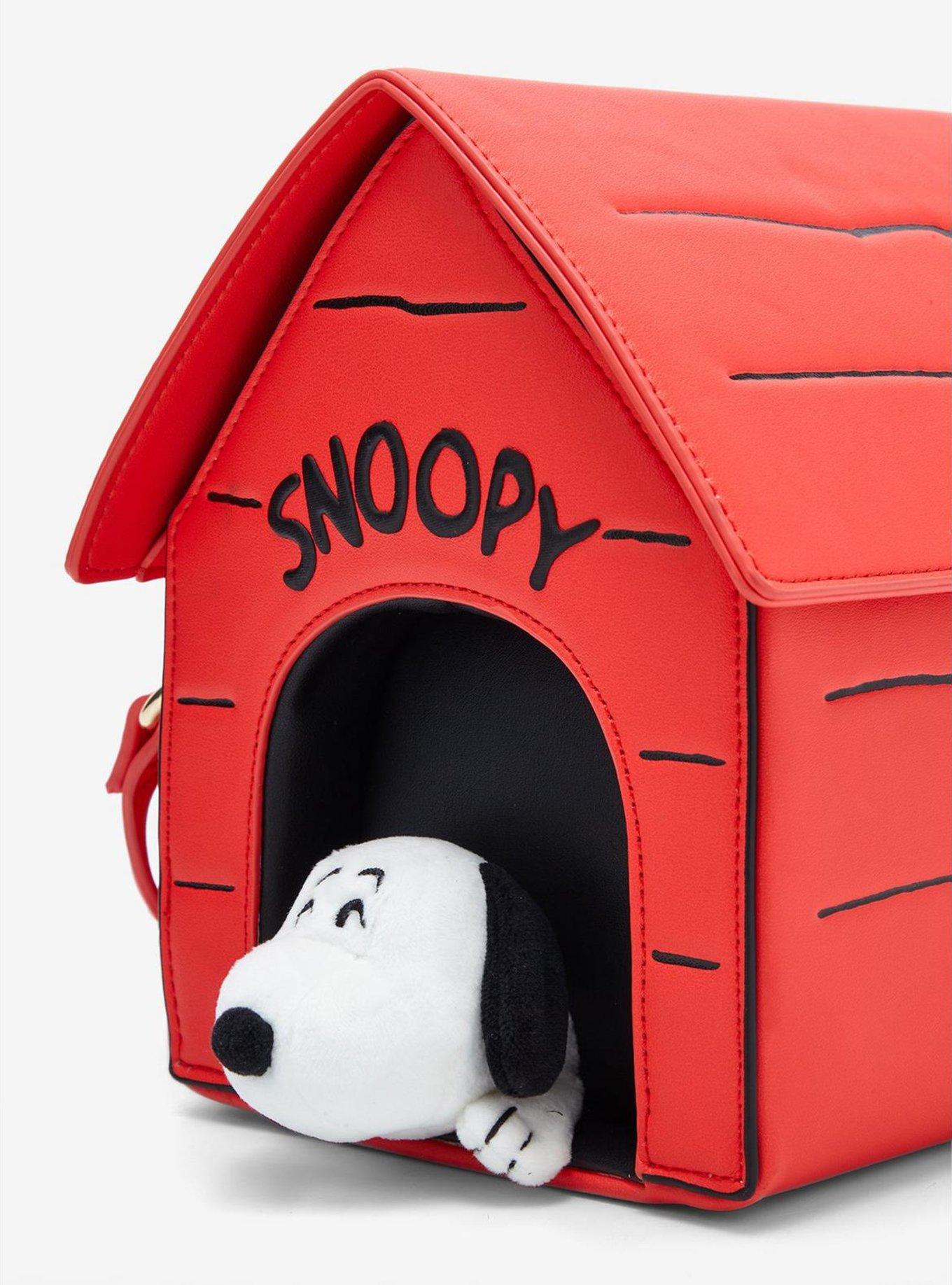 Peanuts Snoopy Figural Doghouse Crossbody Bag — BoxLunch Exclusive, , alternate