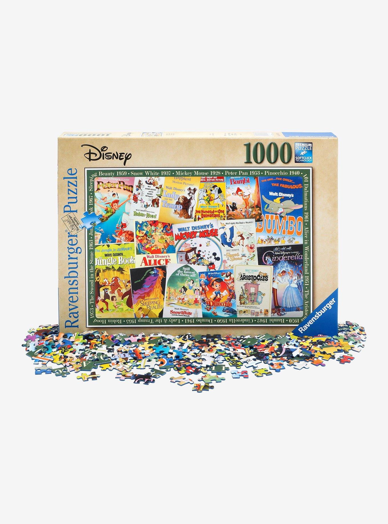 Disney Vintage Movie Posters Puzzle, , alternate