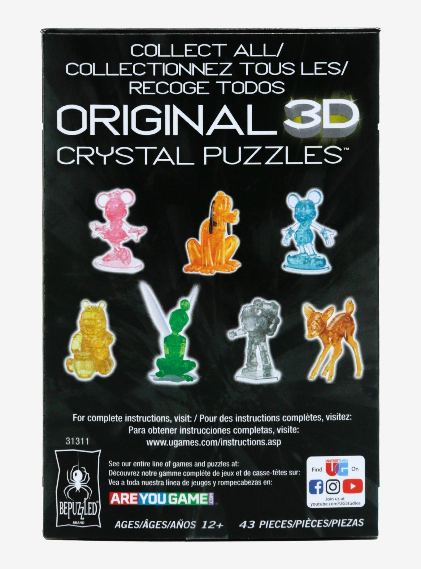 Disney Stitch Pink 3D Crystal Puzzle