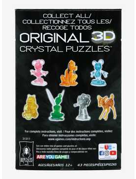 Disney Stitch Pink 3D Crystal Puzzle, , hi-res