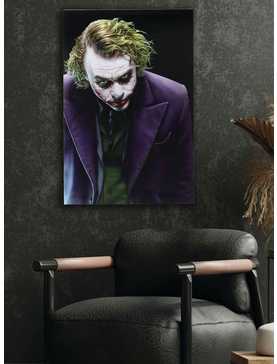 DC Comics Joker The Dark Knight Close Up Canvas Wall Art, , hi-res