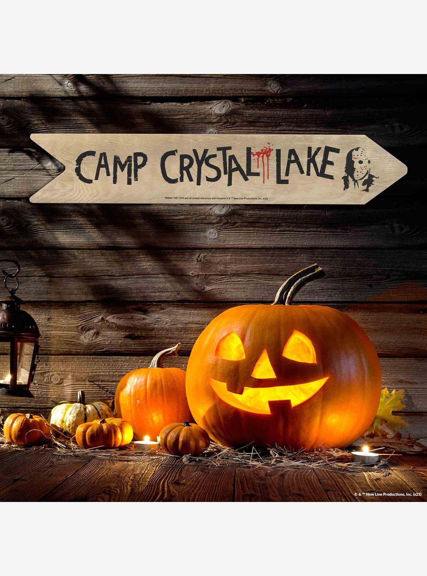 Friday the 13th Camp Crystal Lake Arrow Wood Wall Decor, , hi-res