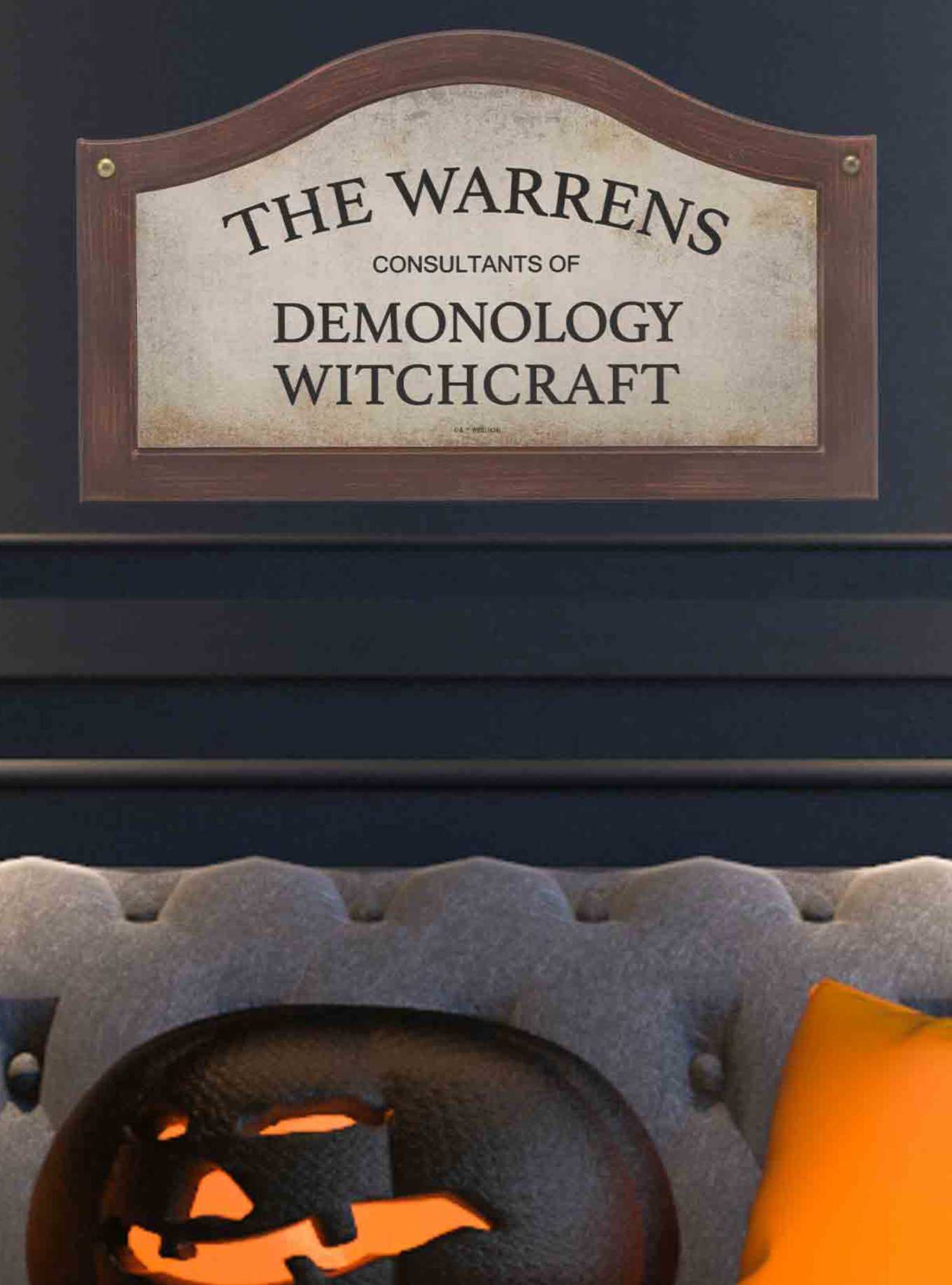 The Conjuring The Warrens Consultants Wood Wall Decor, , hi-res