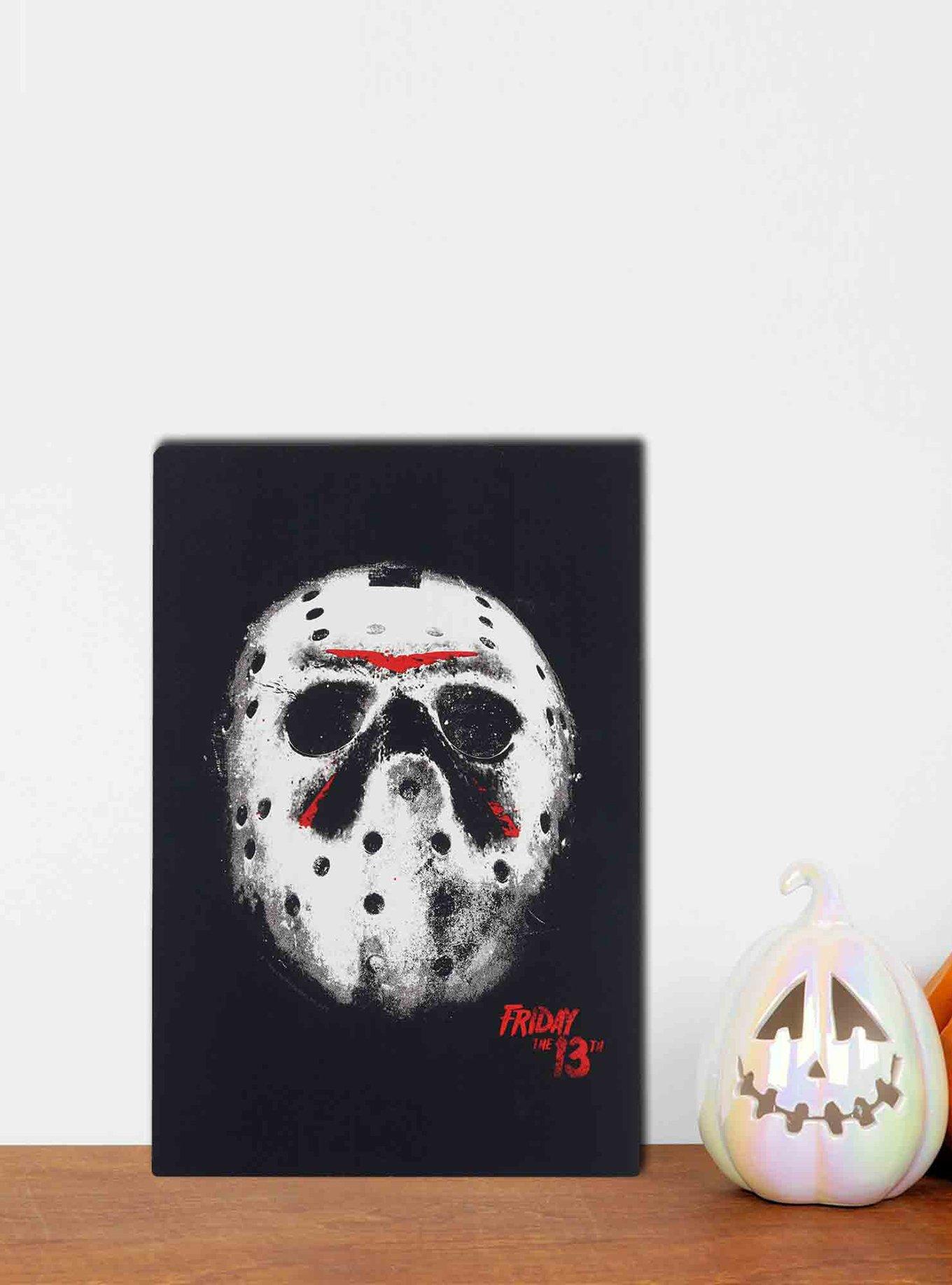 Friday the 13th Jason Voorhees Mask Wood Wall Decor, , hi-res