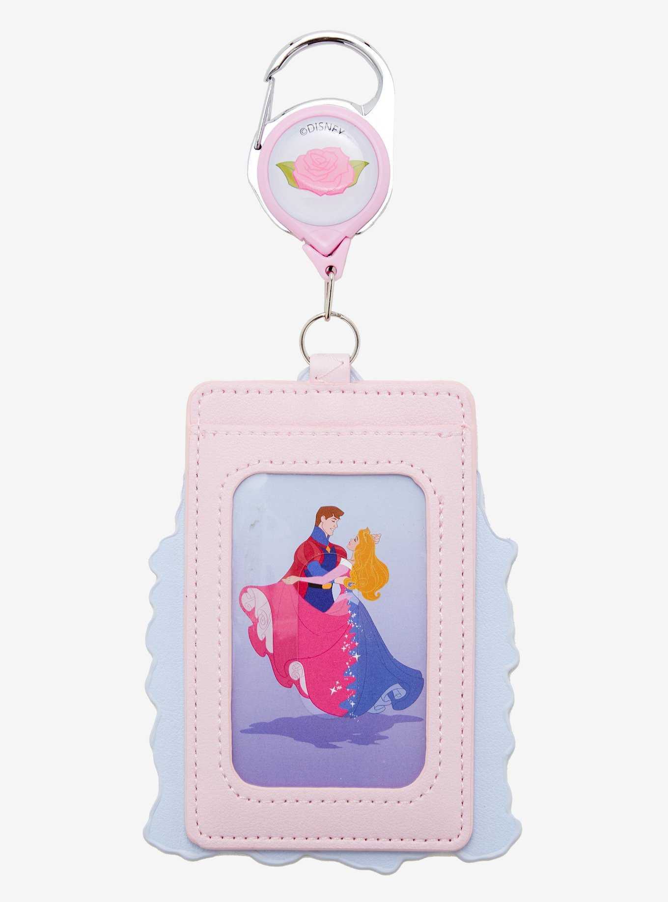 Disney Sleeping Beauty Aurora and Phillip Lenticular Retractable Lanyard — BoxLunch Exclusive, , hi-res