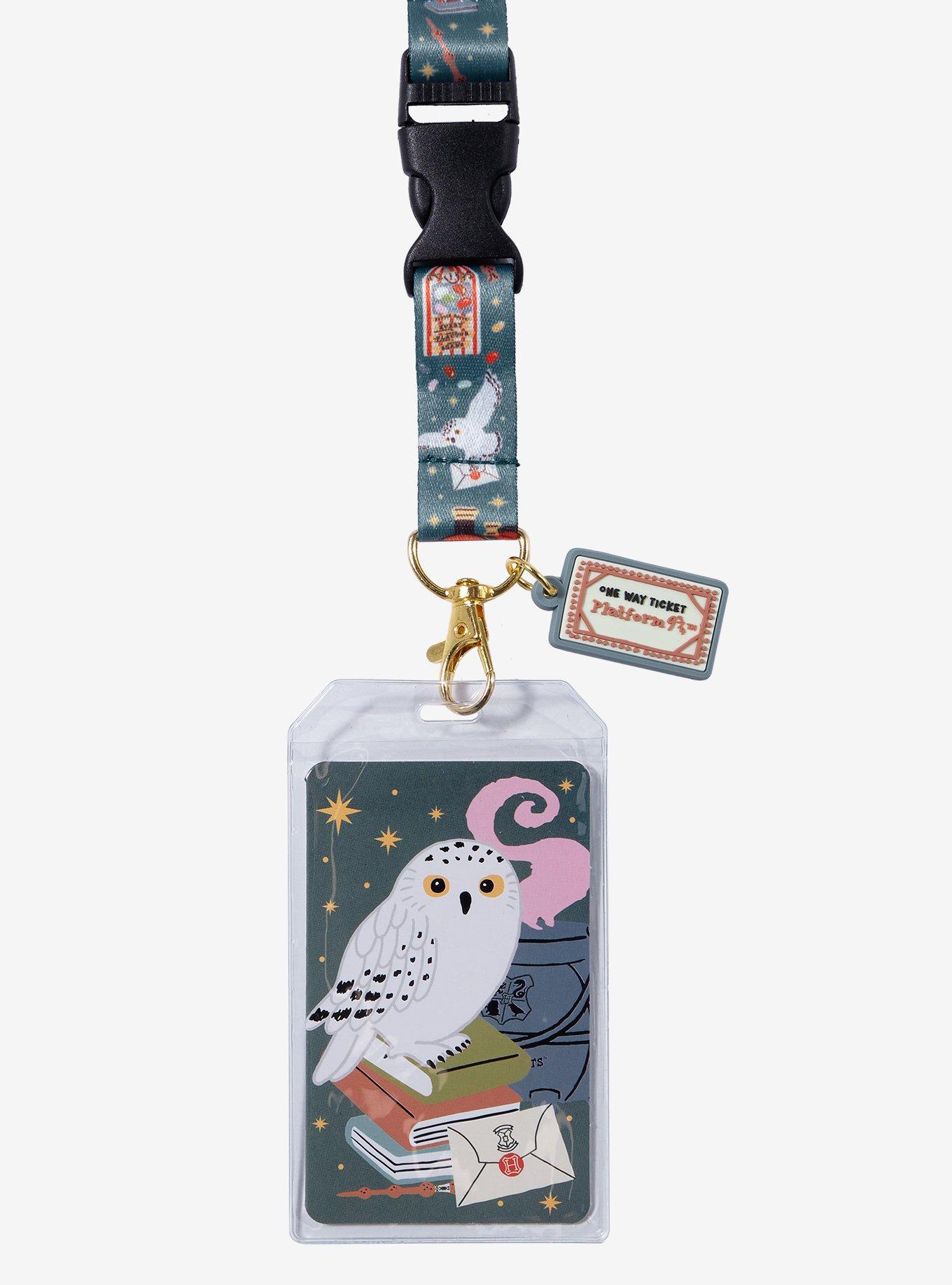 Loungefly Harry Potter Icons Allover Print Lanyard - BoxLunch Exclusive, , hi-res