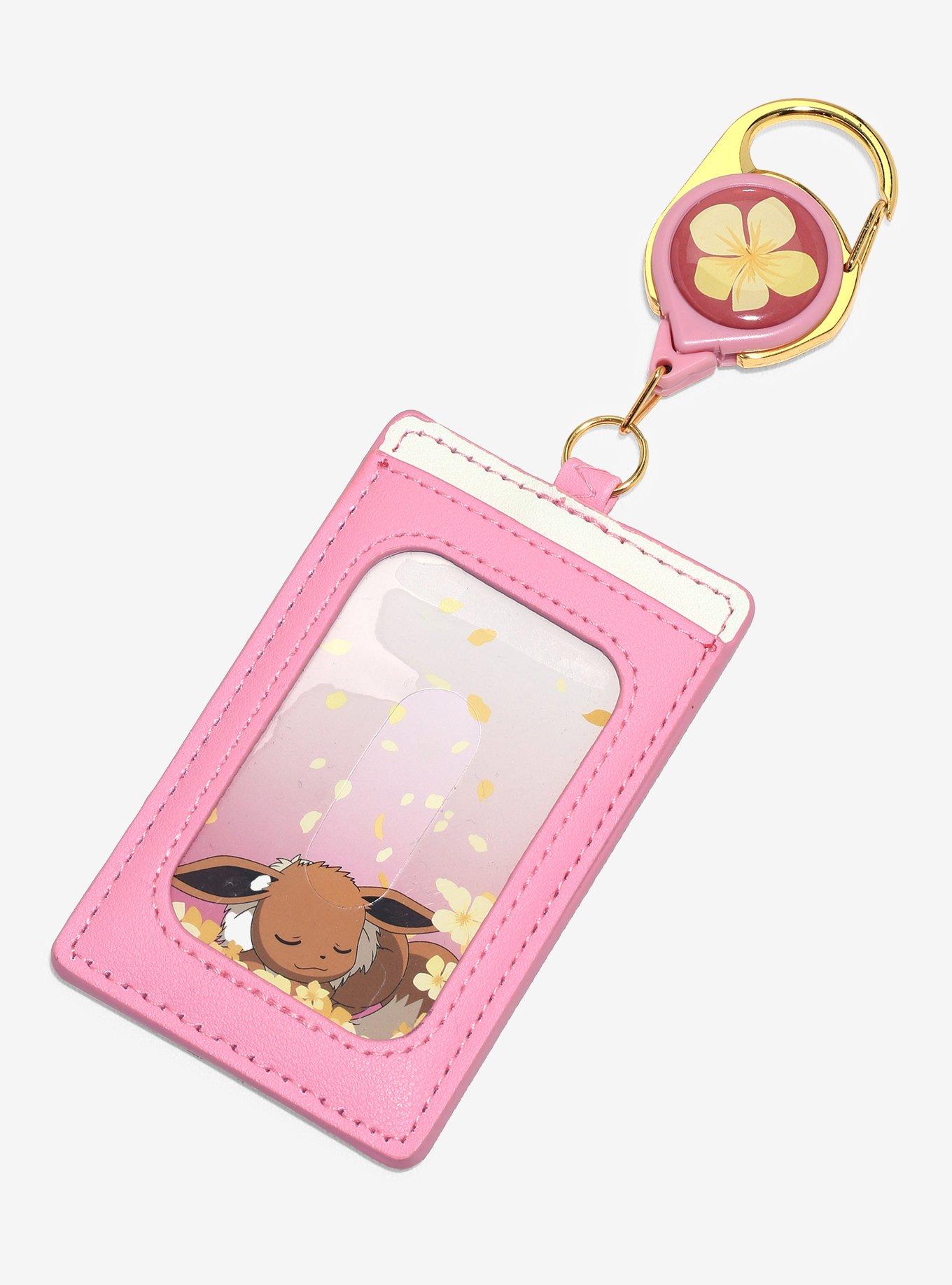 Pokémon Eevee Cherry Blossom Retractable Lanyard — BoxLunch Exclusive, , alternate