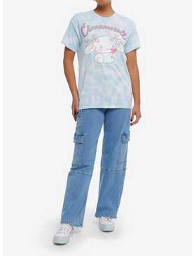 Cinnamoroll Ribbon Glitter Tie-Dye Boyfriend Fit Girls T-Shirt, , hi-res