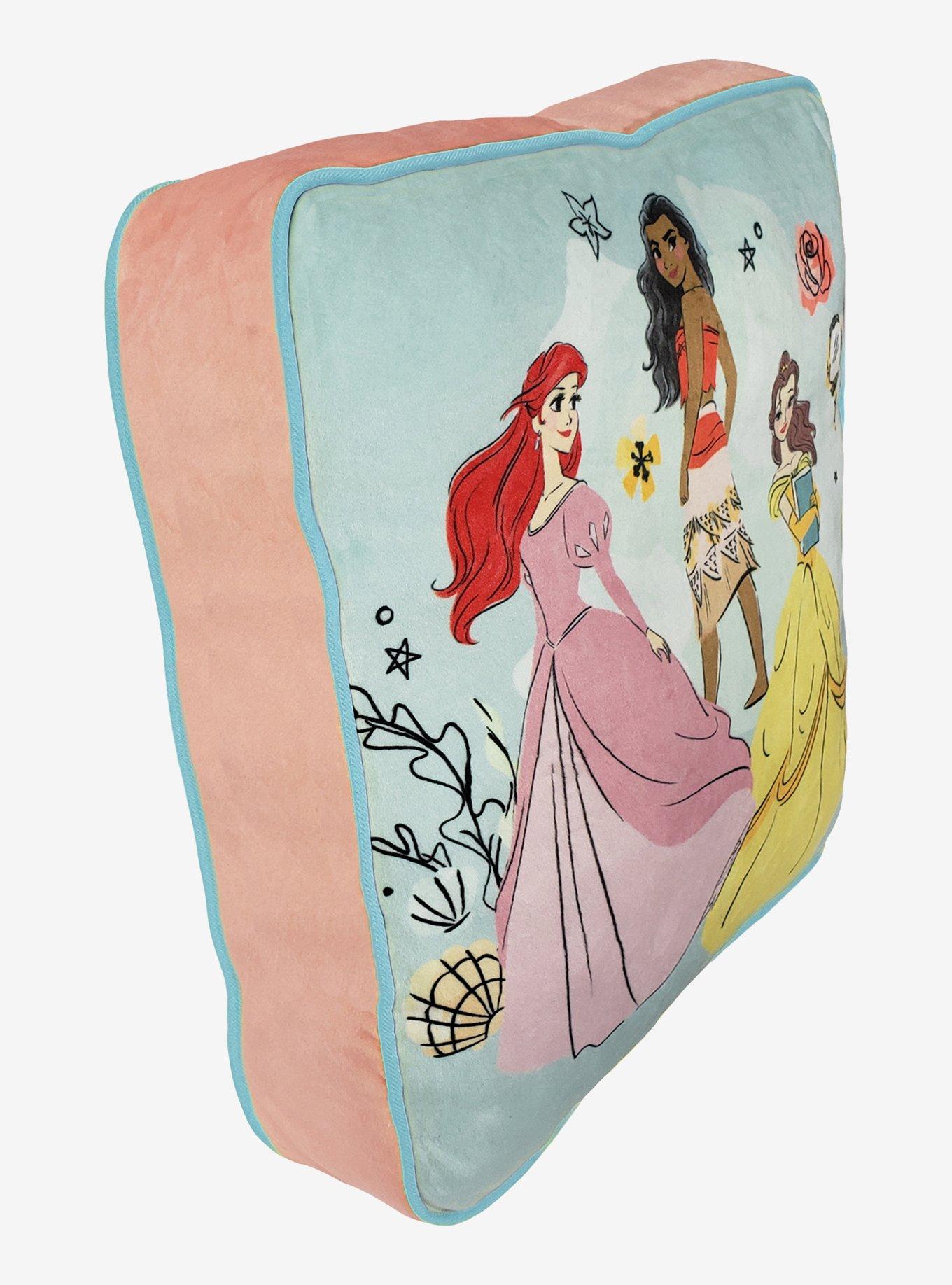 Disney Princess Be Bold Silk Touch Throw With Cloud Pillow, , alternate