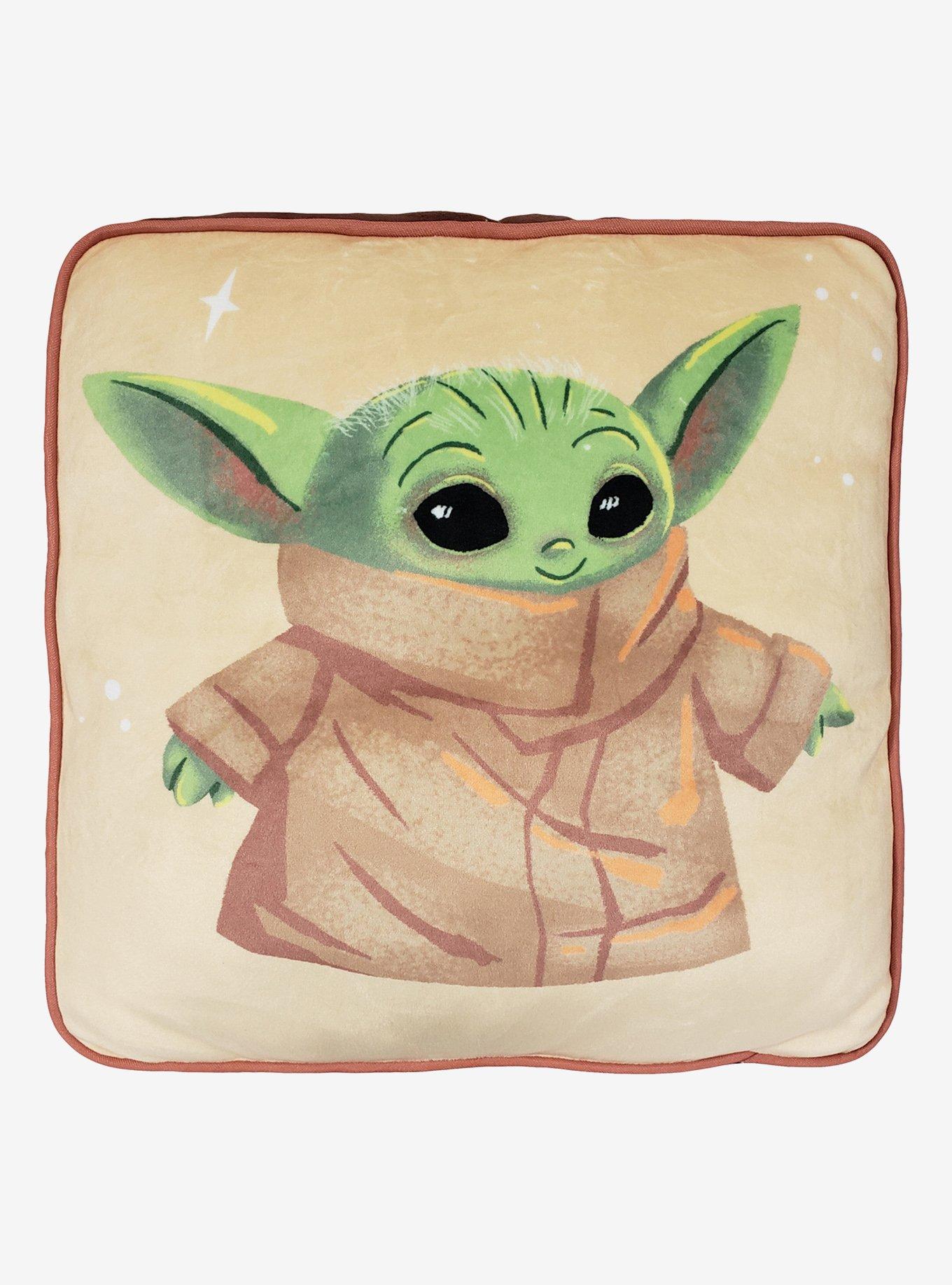 Star Wars The Mandalorian Little Force Silk Touch Throw With Cloud Pillow, , alternate