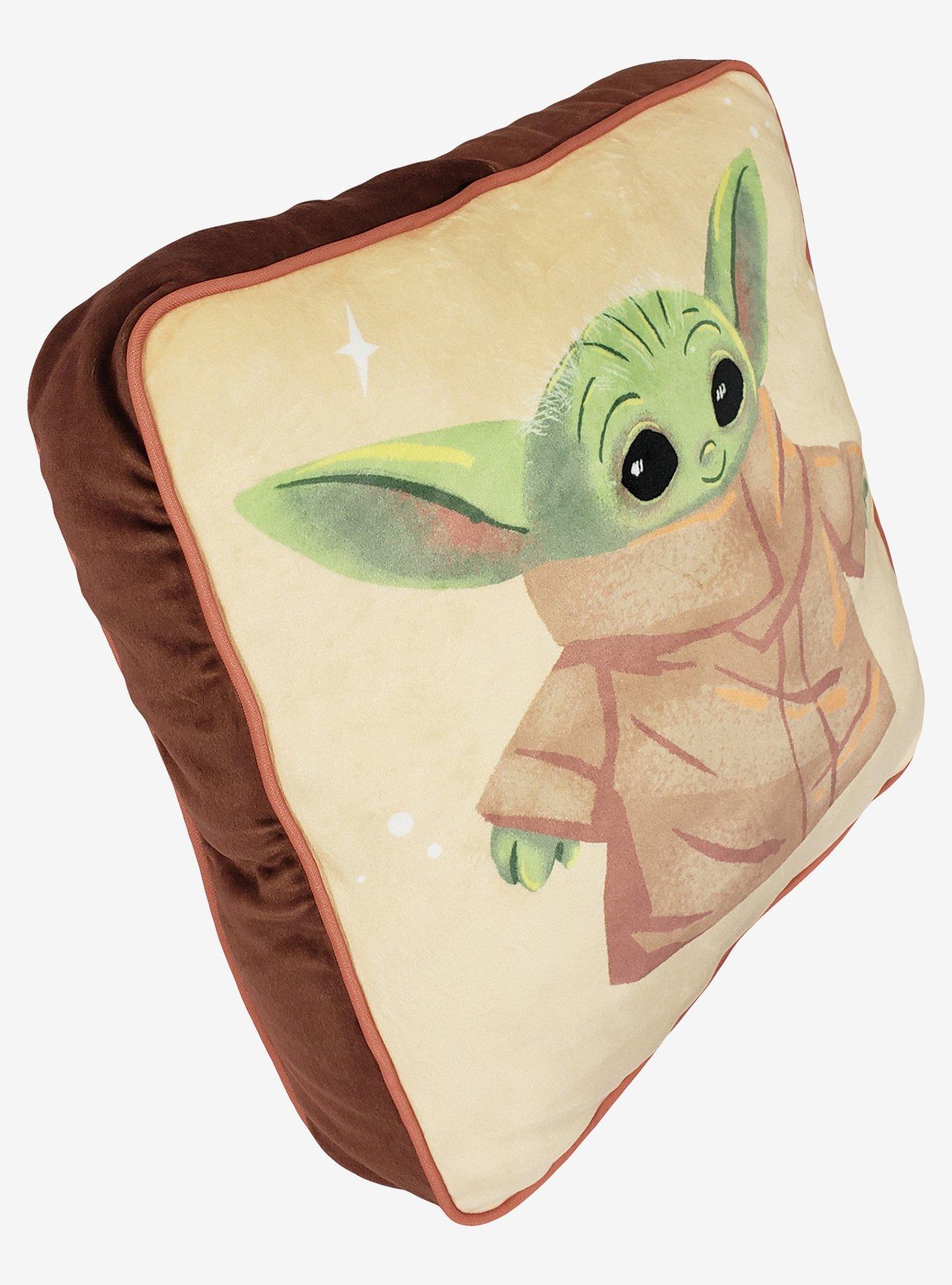 Star Wars The Mandalorian Little Force Silk Touch Throw With Cloud Pillow, , alternate