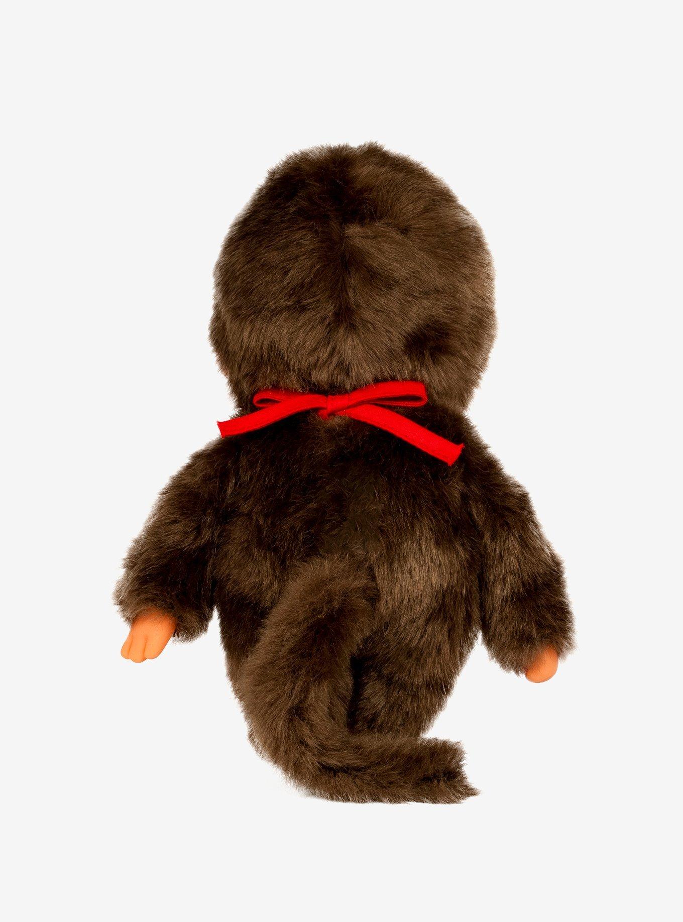 Monchhichi Red Bib Boy Doll, , alternate