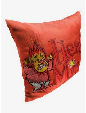 Year Without A Santa Claus Heat Miser Printed Throw Pillow, , hi-res