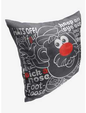 Disney Pixar Toy Story Mr Potato Head Phrases Printed Throw Pillow, , hi-res