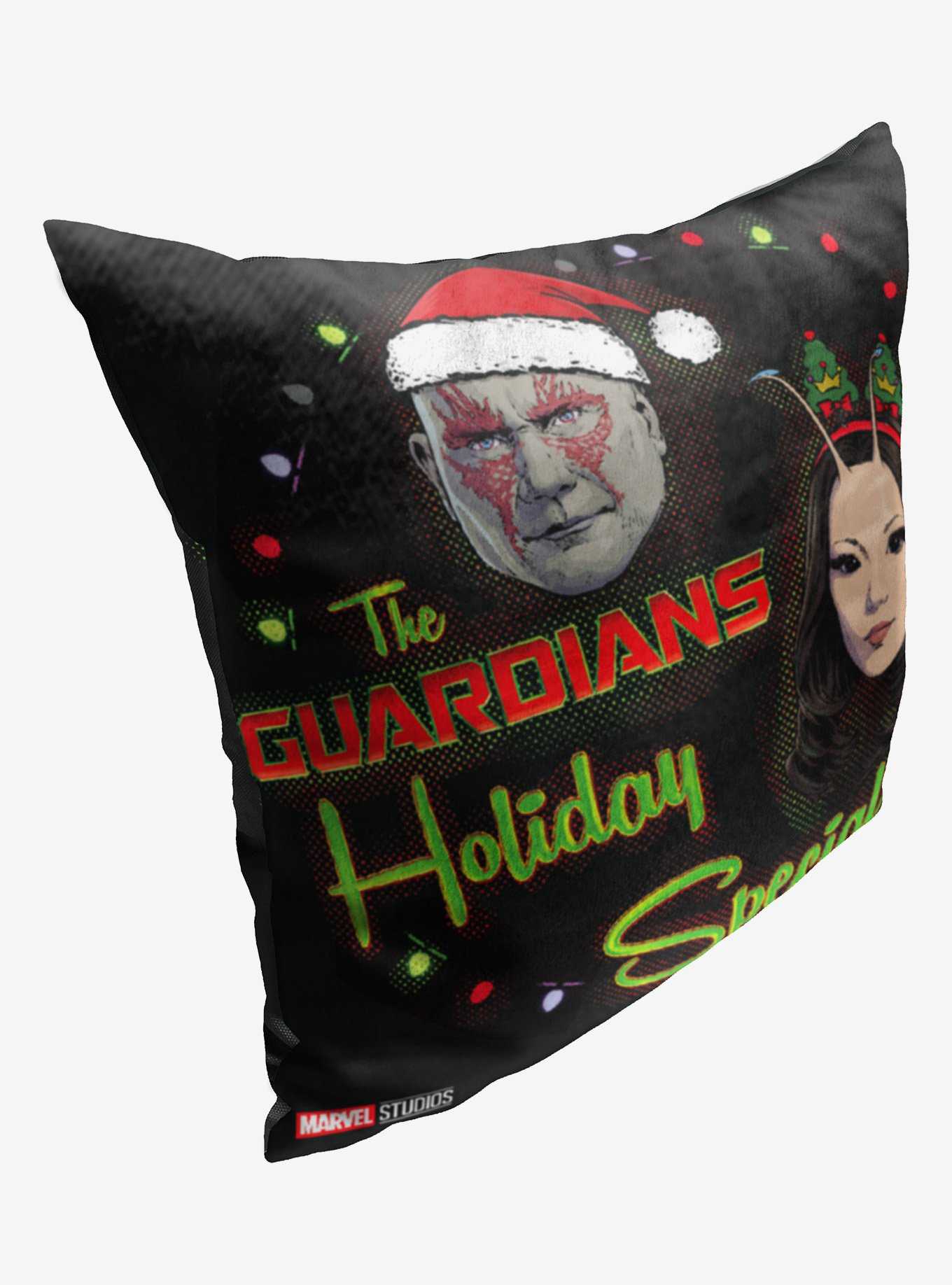 Marvel Guardians Of The Galaxy Holiday Special Printed Throw Pillow, , hi-res