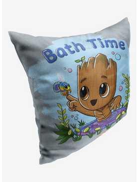 Marvel I Am Groot Bath Time Printed Throw Pillow, , hi-res