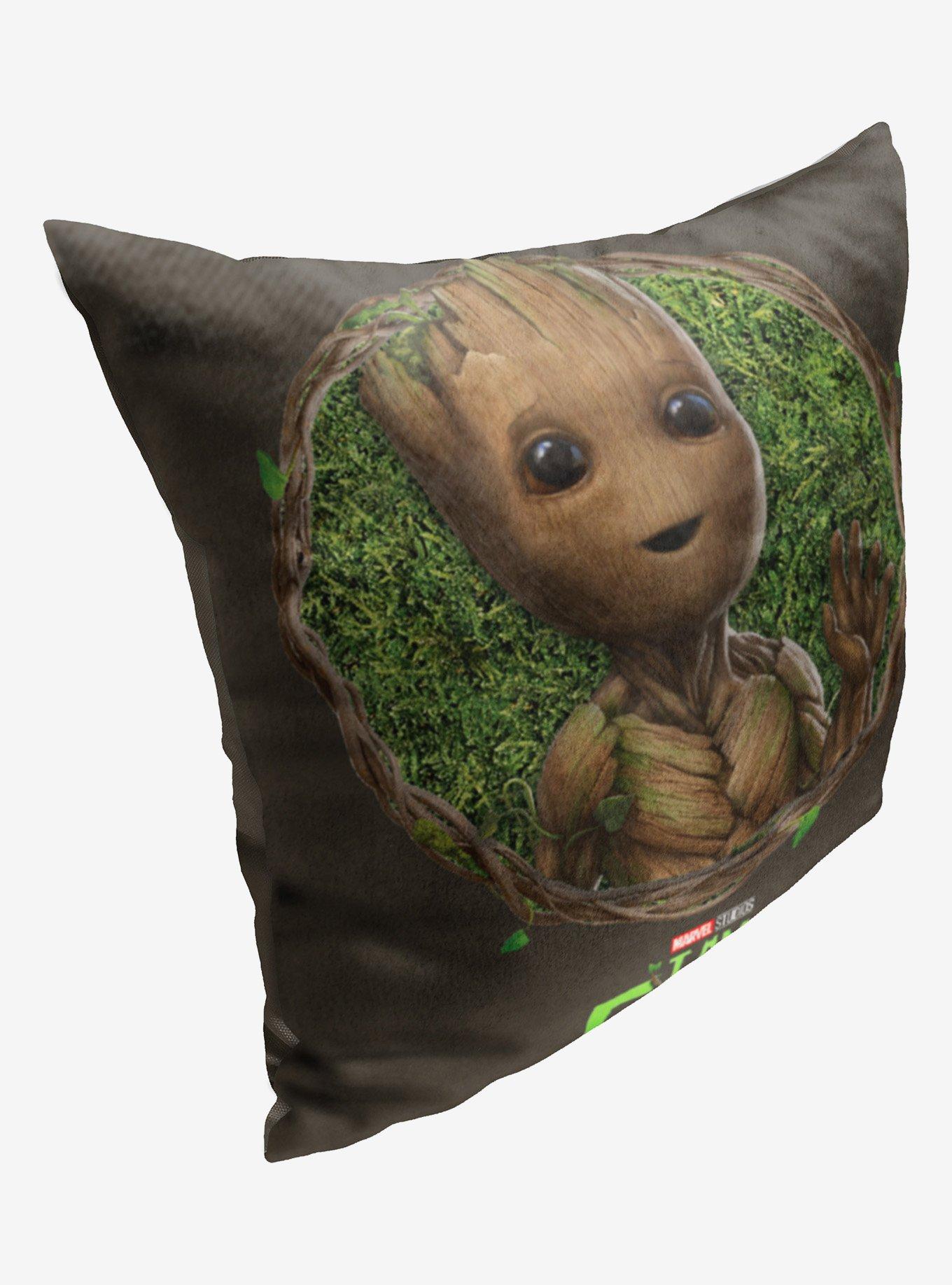 Marvel I Am Groot Frame Printed Throw Pillow, , alternate