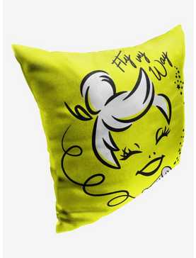 Disney100 Tinker Bell Fly My Way Printed Throw Pillow, , hi-res
