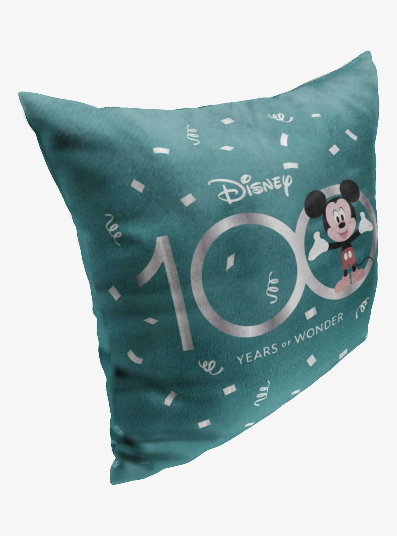 Disney100 Mickey Mouse Platinum 100 Printed Throw Pillow, , hi-res