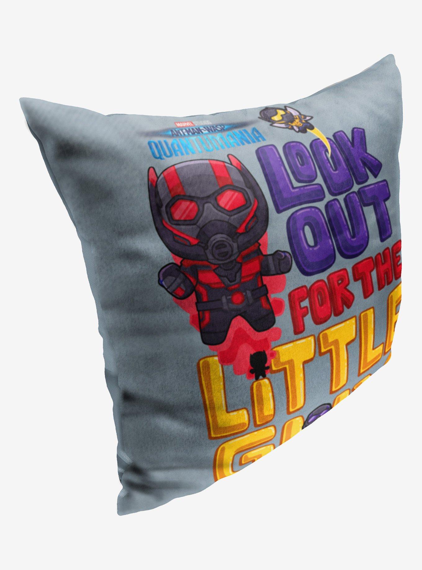 Marvel Ant Man Quantumania Little Guys Printed Throw Pillow, , alternate