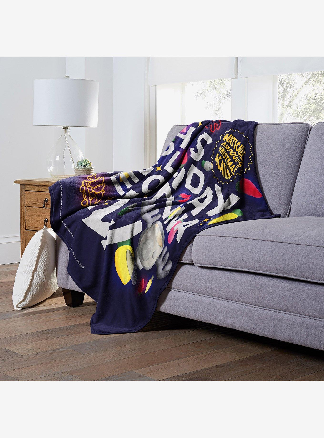 National Lampoon's Christmas Vacation Gonna Be Lit Silk Touch Throw Blanket, , alternate