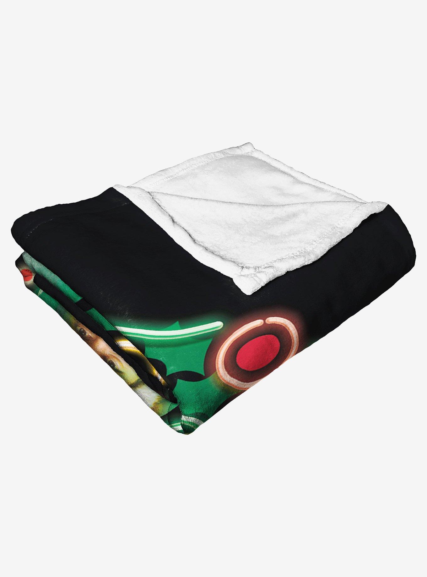 National Lampoon's Christmas Vacation Neon Clarkmas Silk Touch Throw Blanket, , alternate