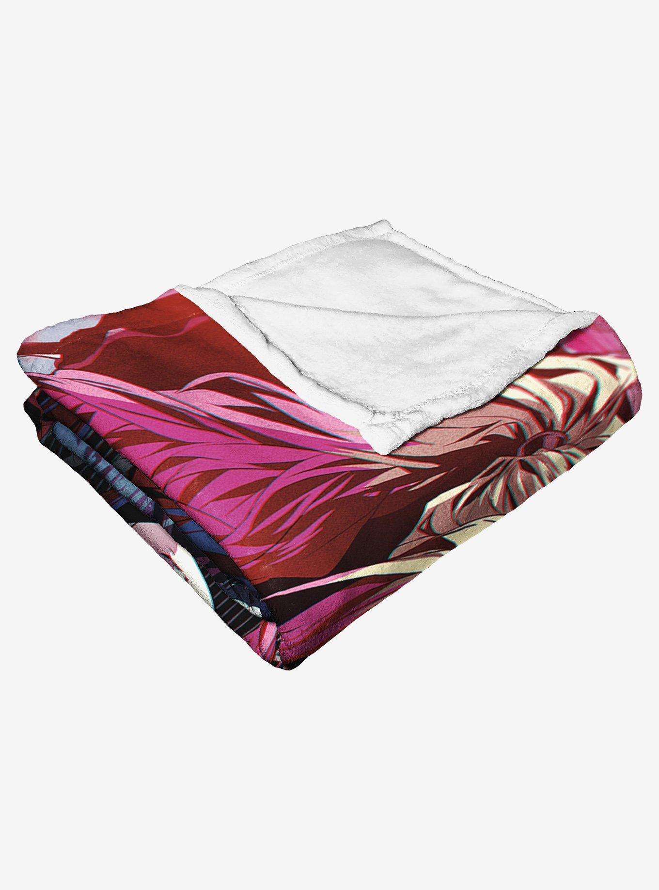 DC Harley Quinn Anime Harley Silk Touch Throw Blanket, , alternate