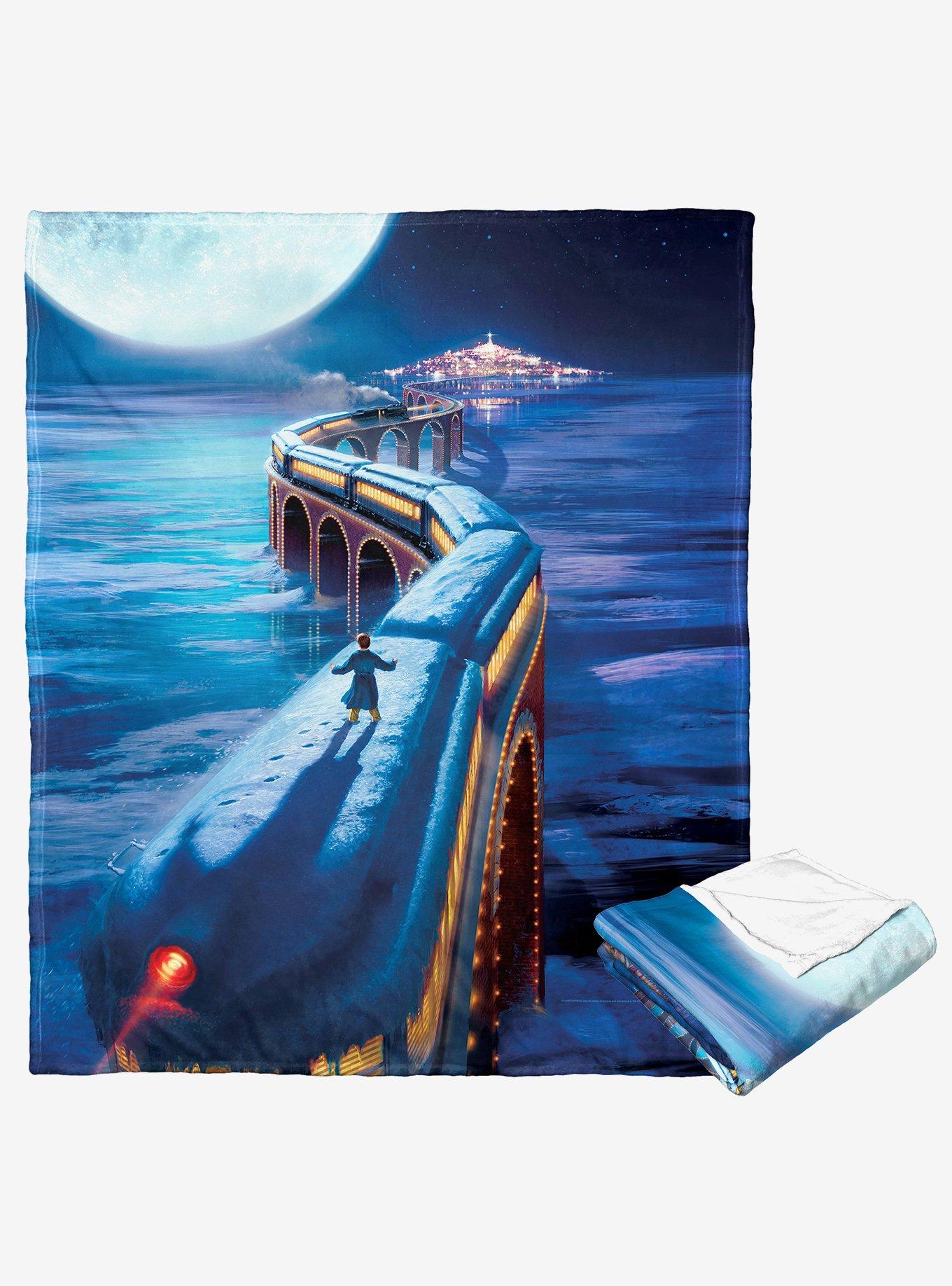 The Polar Express To The North Pole Silk Touch Throw Blanket, , alternate