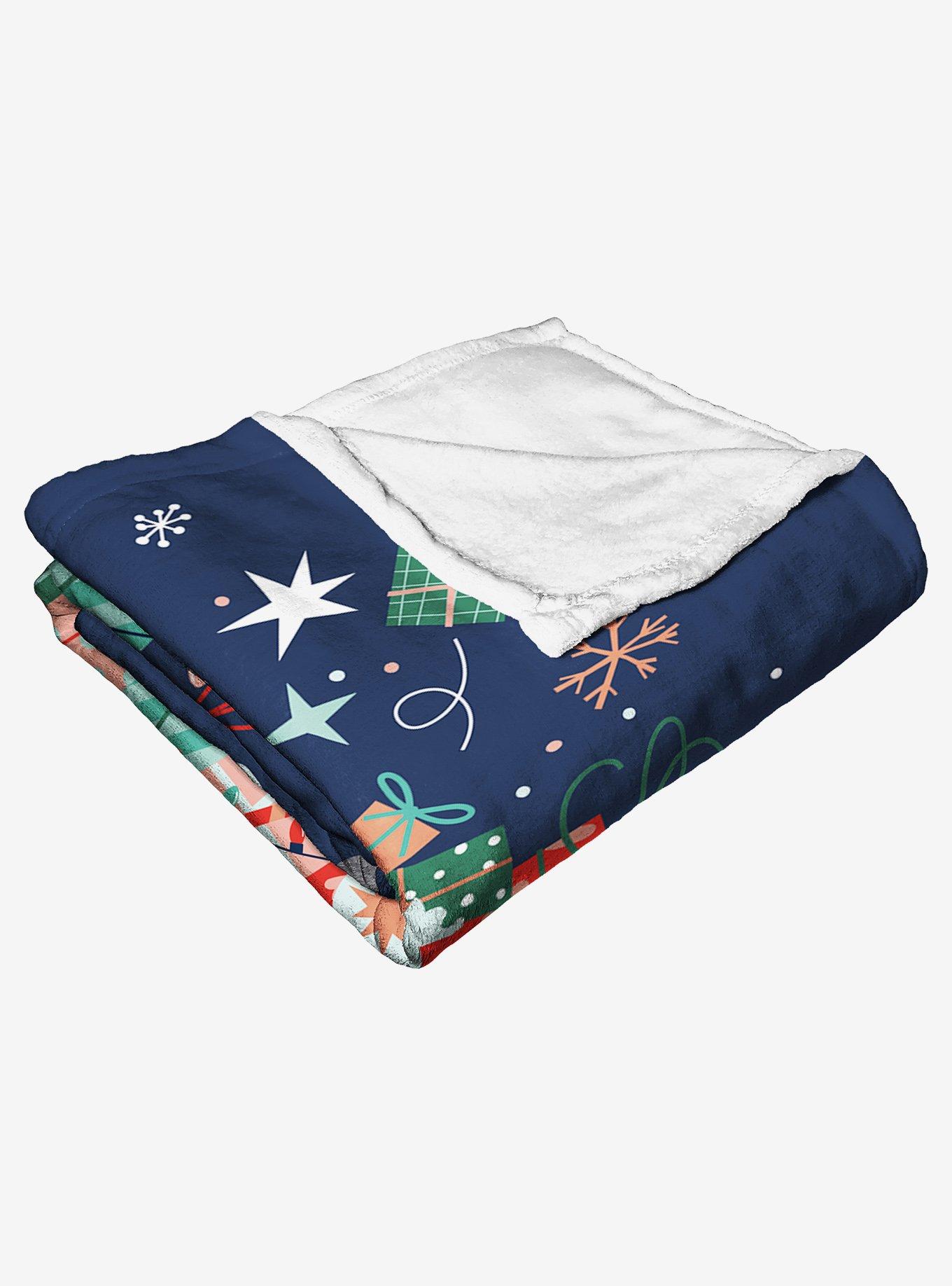 Scooby-Doo! Driving In A Winter Wonderland Silk Touch Throw Blanket, , alternate
