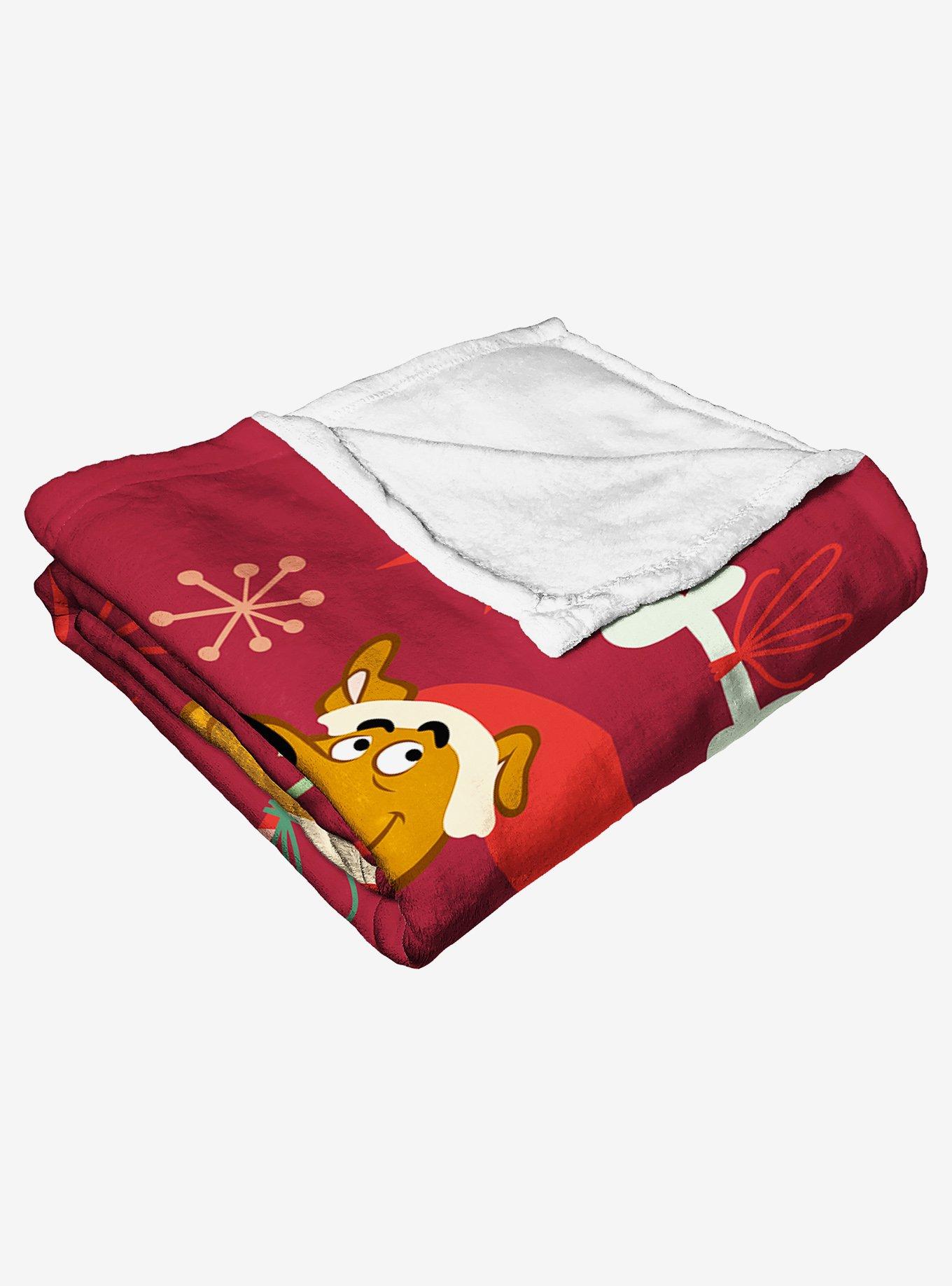 Scooby-Doo! Groovy Holidays Silk Touch Throw Blanket, , alternate