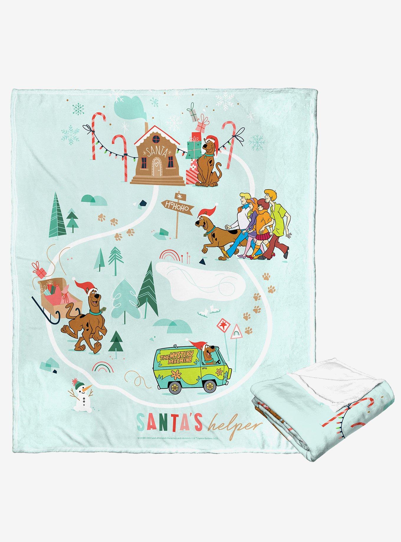 Scooby-Doo! Santas Helpers Silk Touch Throw Blanket, , alternate