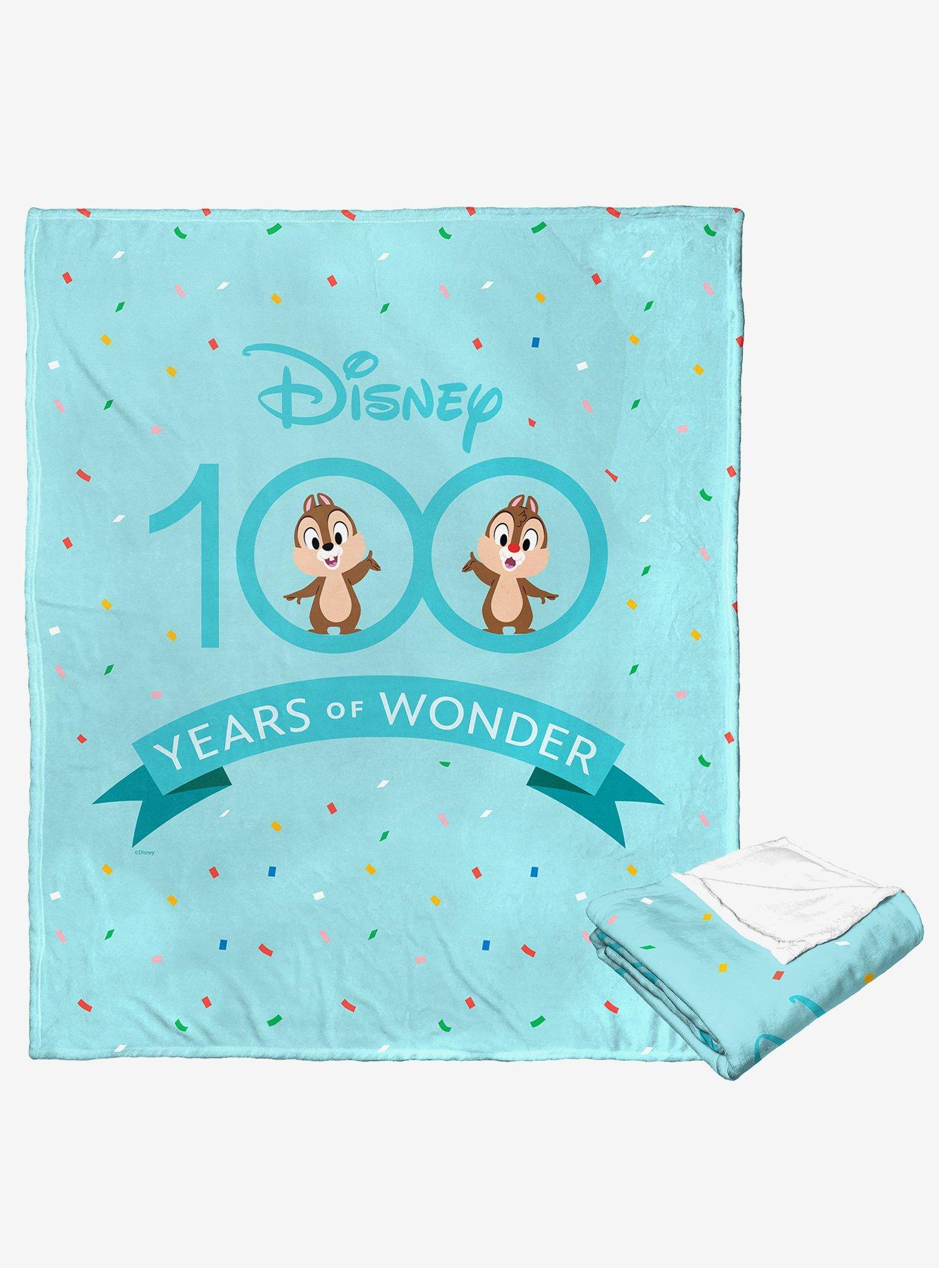 Disney100 Chip And Dale Chipmunk Years Silk Touch Throw Blanket, , hi-res