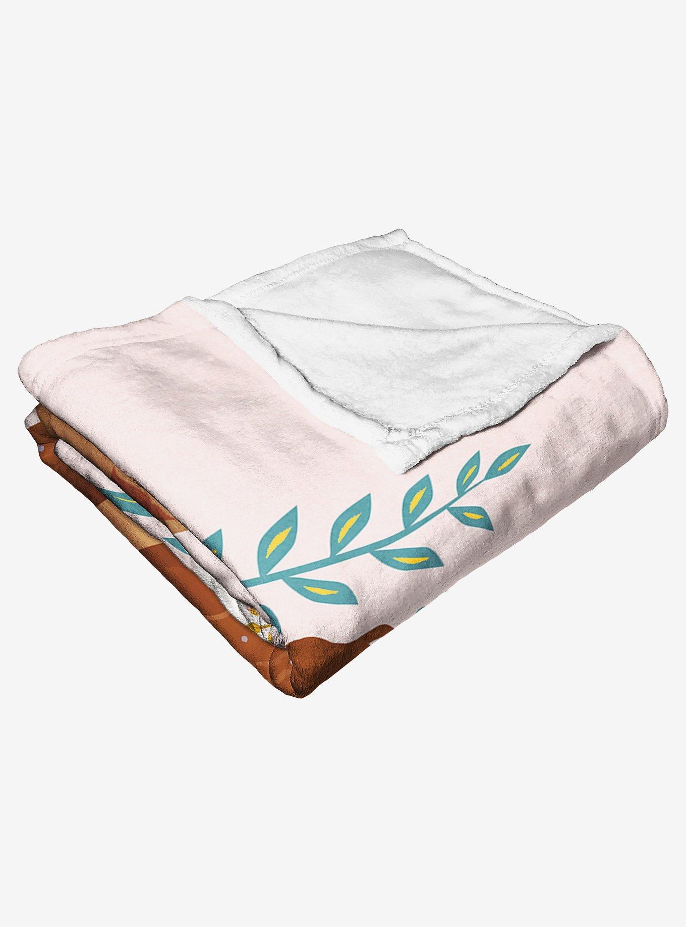 Disney The Little Mermaid Dinglehopper Disc Silk Touch Throw, , alternate