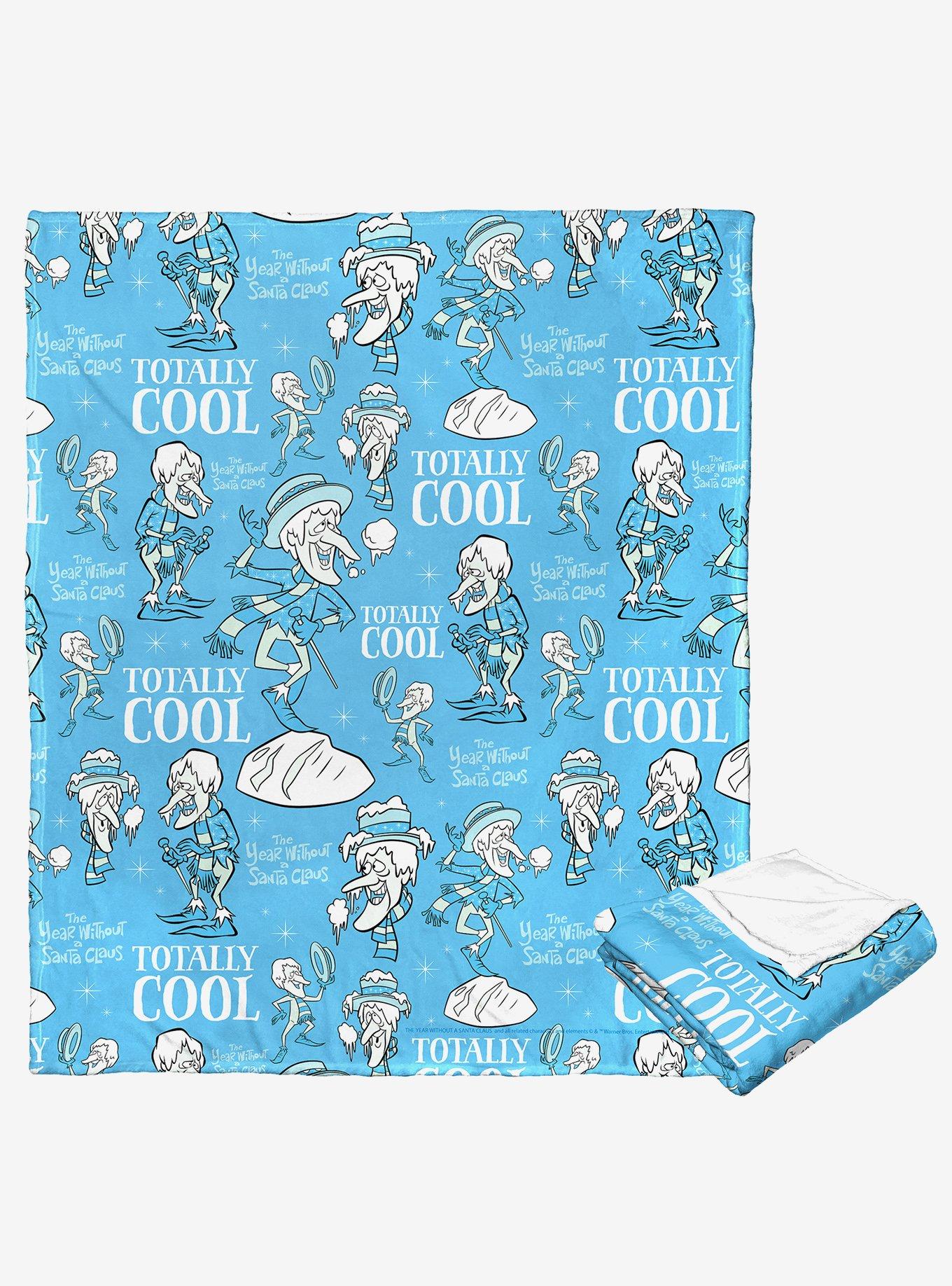 The Year Without A Santa Claus Totally Cool Silk Touch Throw, , hi-res