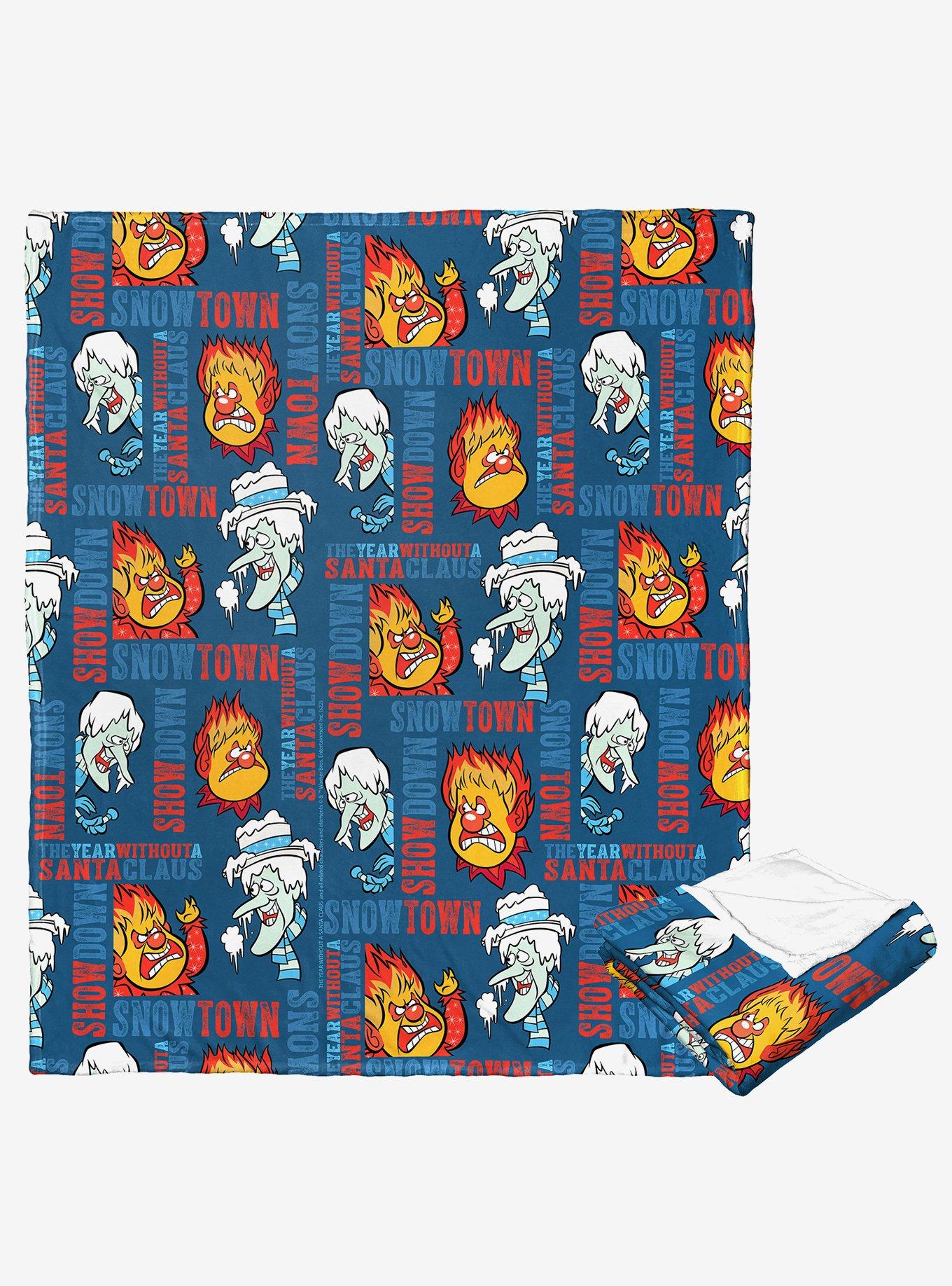 The Year Without A Santa Claus Snowtown Showdown Silk Touch Throw, , hi-res