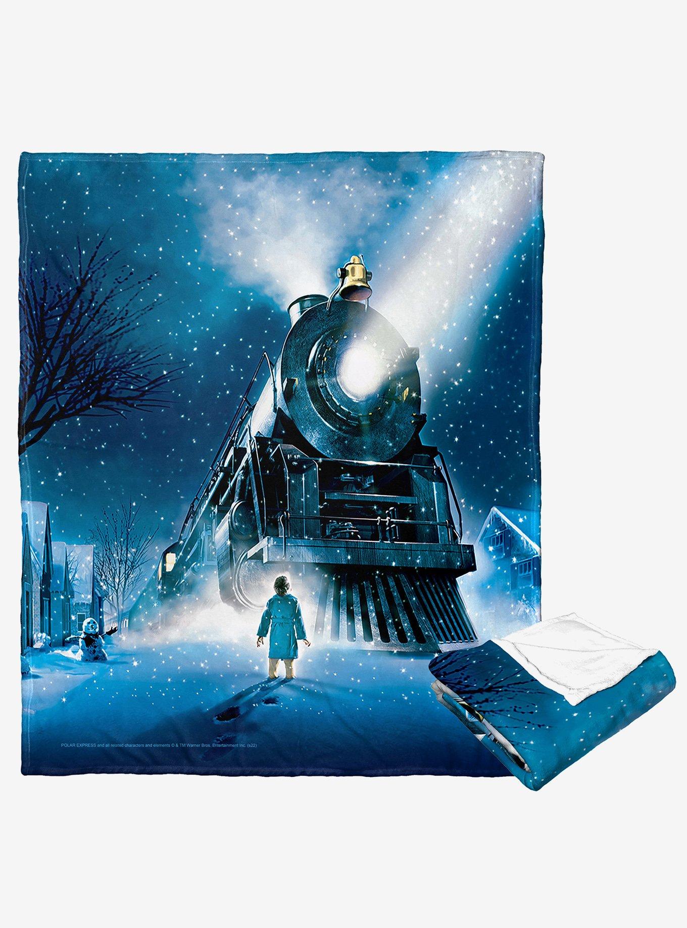 The Polar Express The Arrival Silk Touch Throw Blanket, , alternate