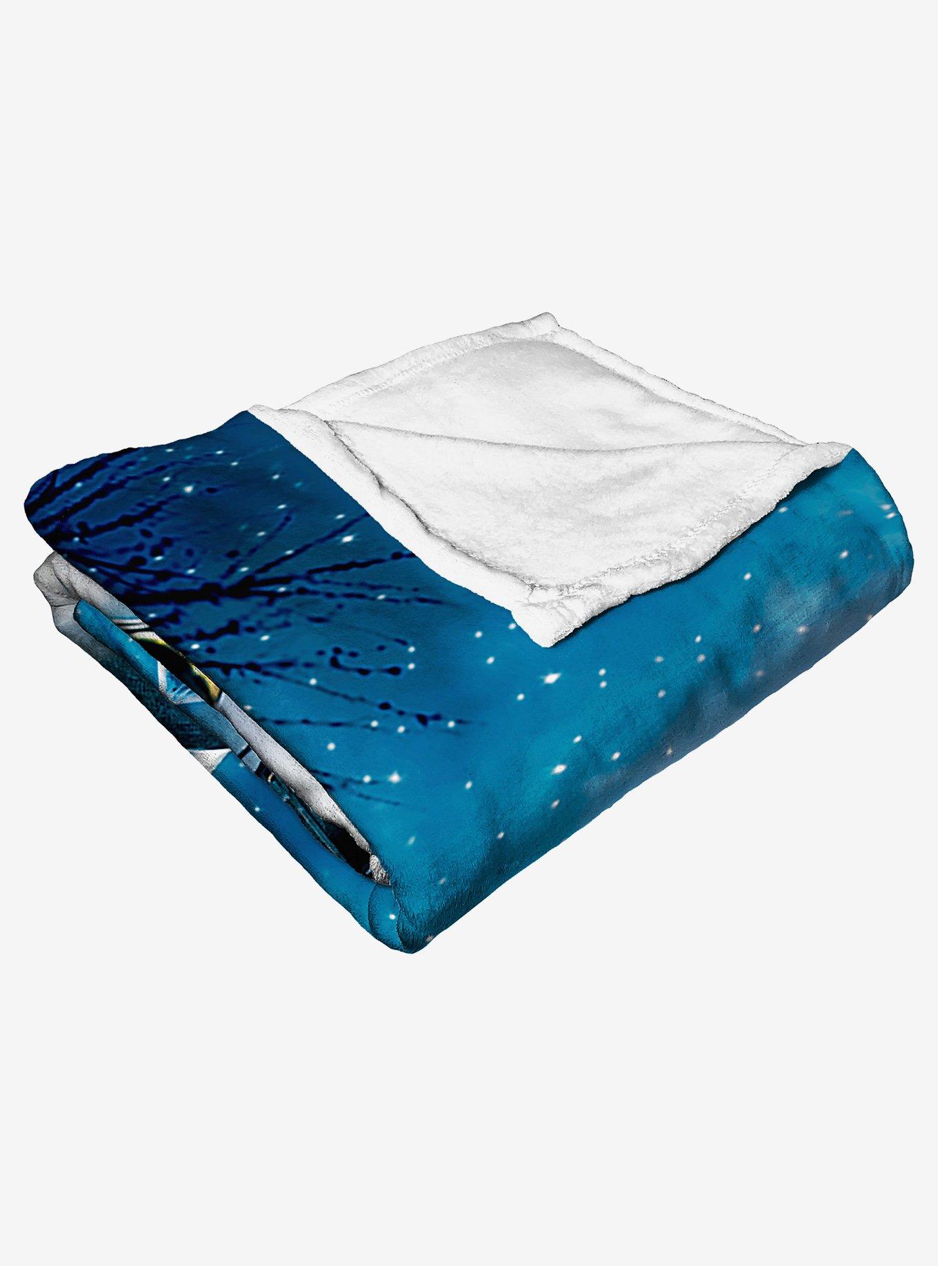 The Polar Express The Arrival Silk Touch Throw Blanket, , alternate