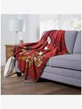 Tom And Jerry Happy Holidays Silk Touch Throw, , alternate