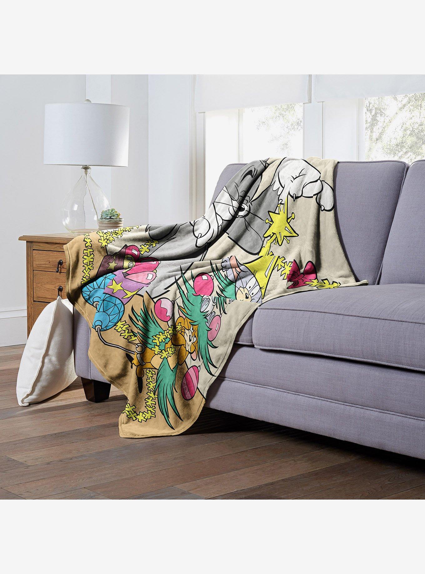 Tom And Jerry Mouse Tree Silk Touch Throw, , alternate