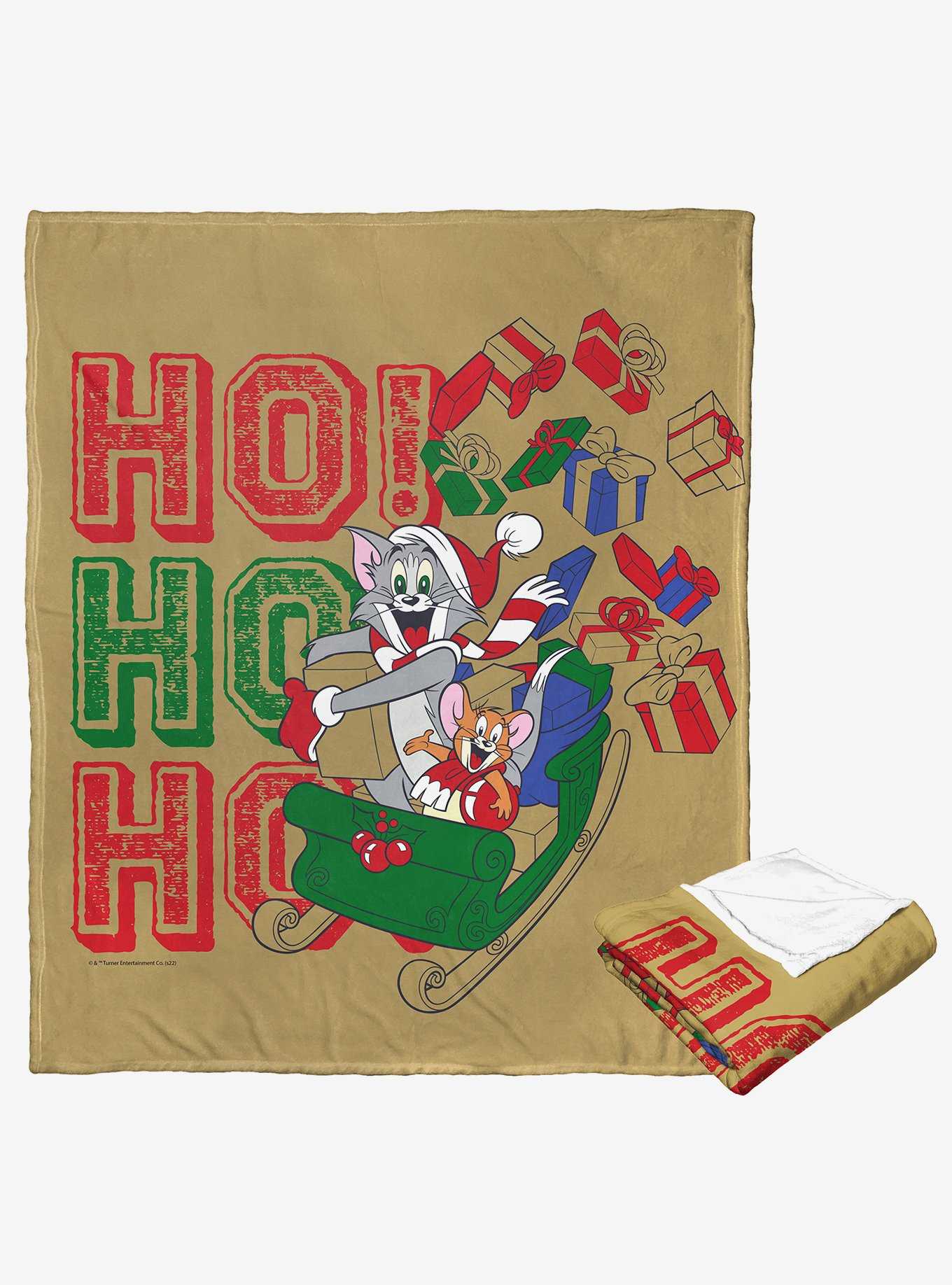 Tom And Jerry Present Delivery Silk Touch Throw, , hi-res
