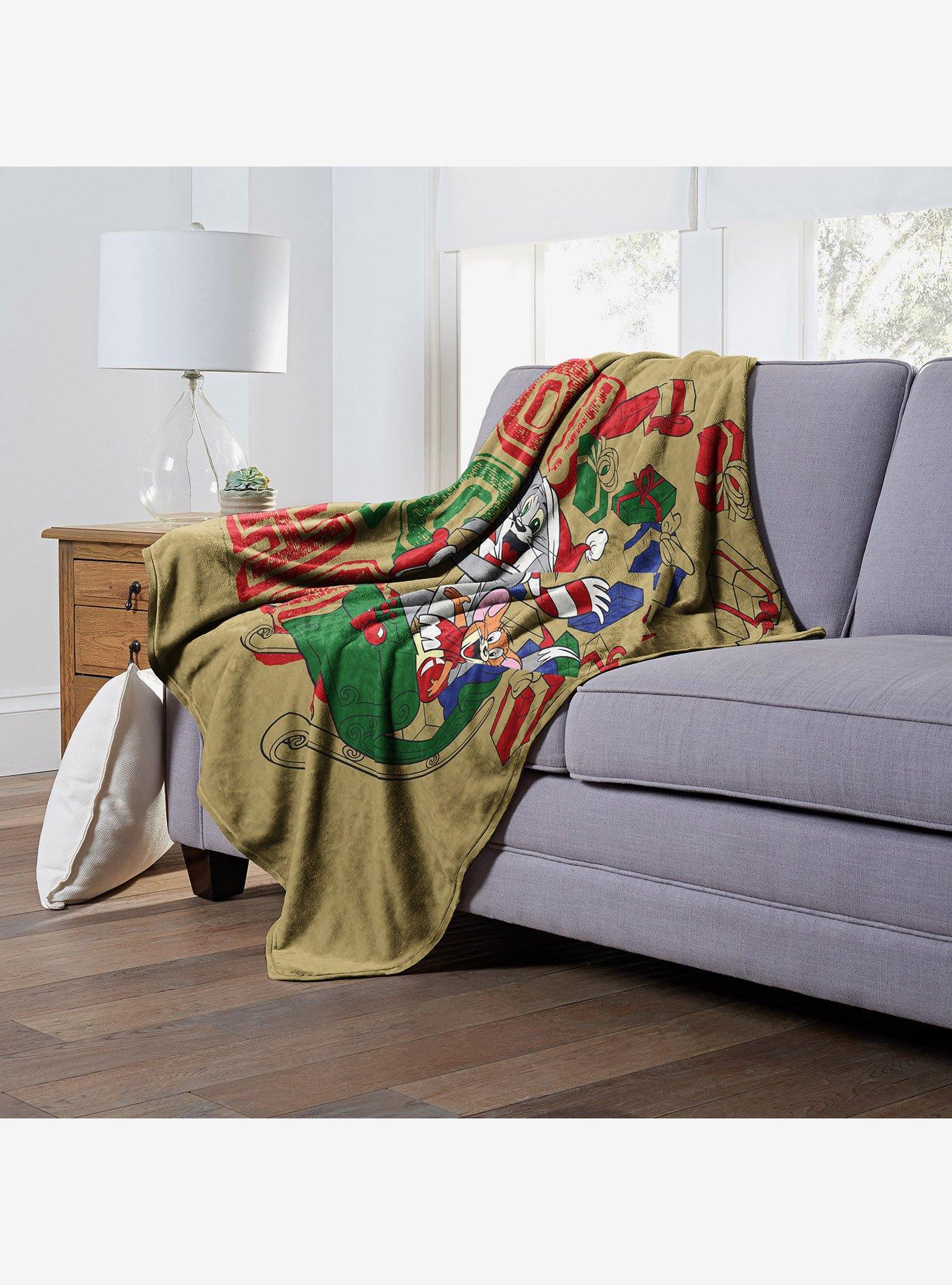 Tom And Jerry Present Delivery Silk Touch Throw, , alternate